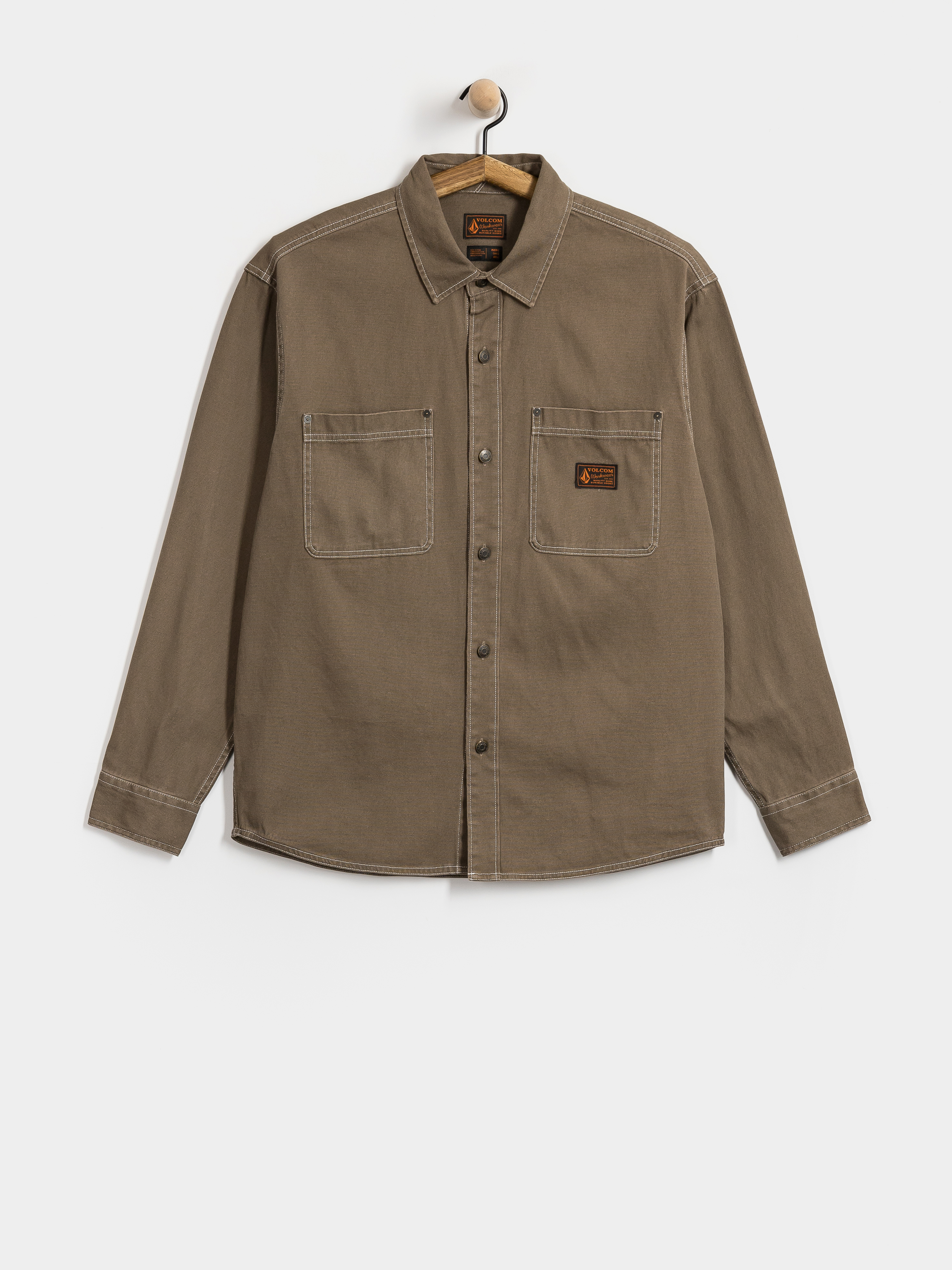 Volcom Levelstone Ls Ing (earth)