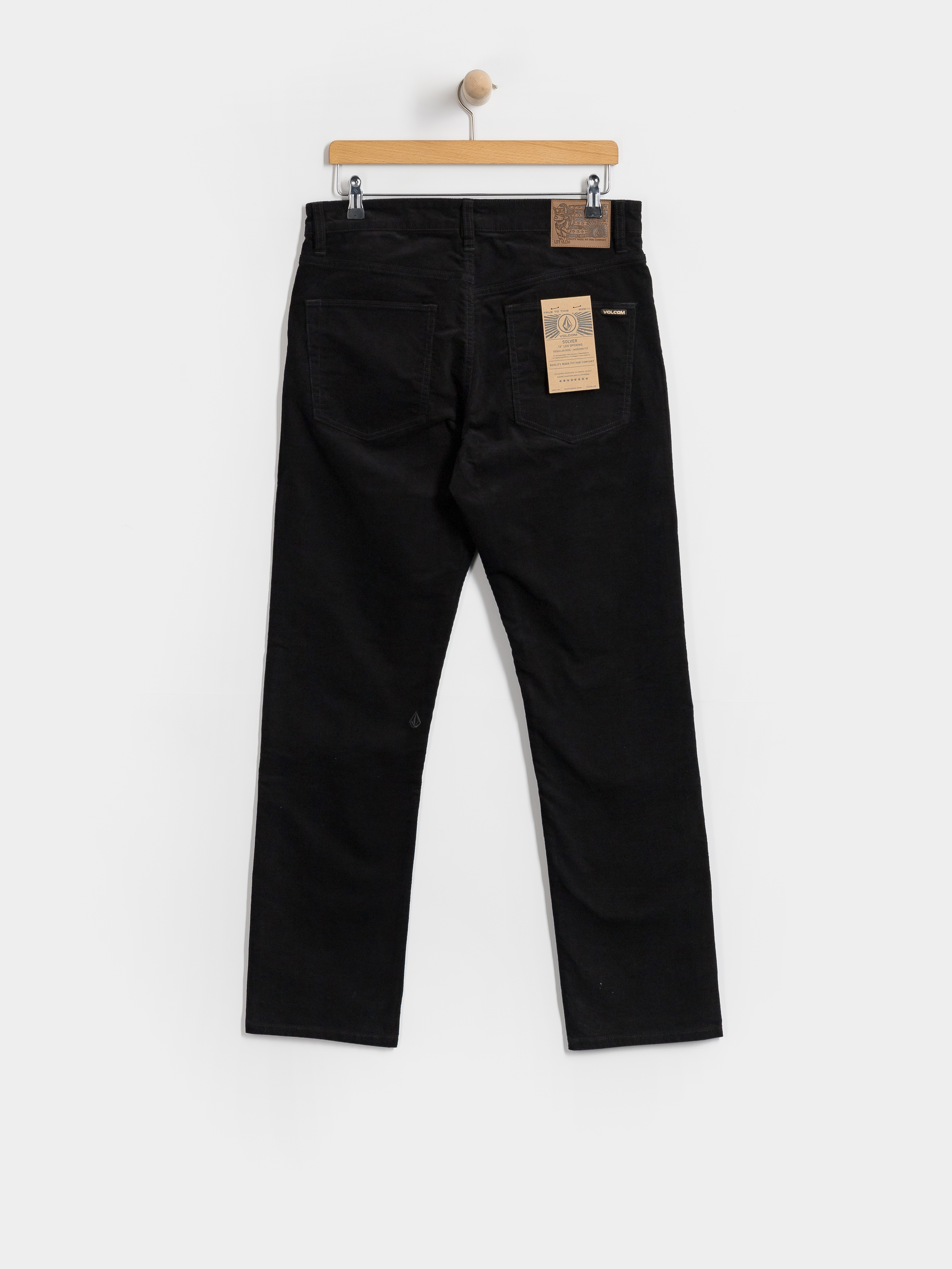 Volcom Solver 5 Pocket Cord Kisnadrág (black)