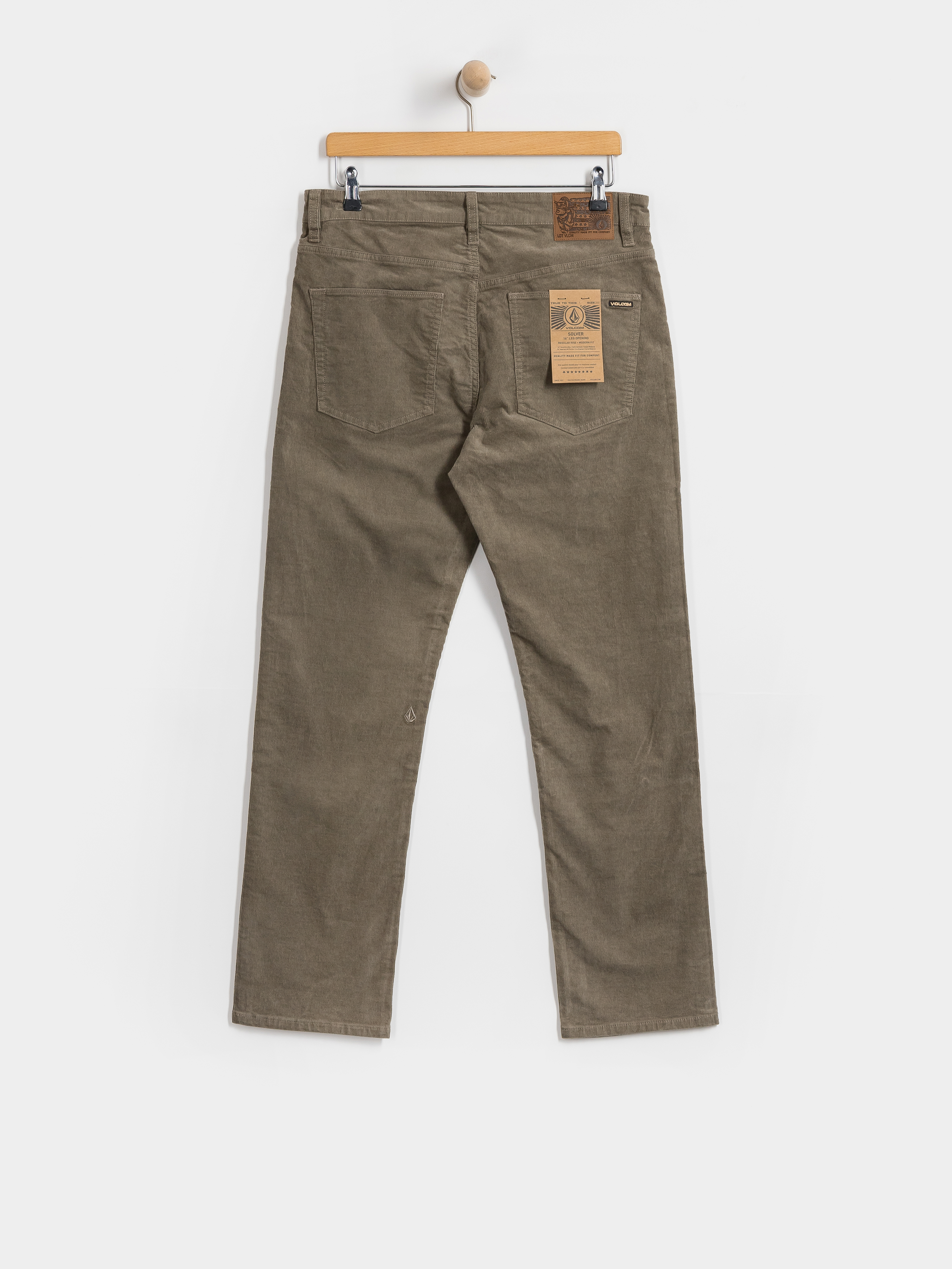 Volcom Solver 5 Pocket Cord Kisnadrág (brindle)