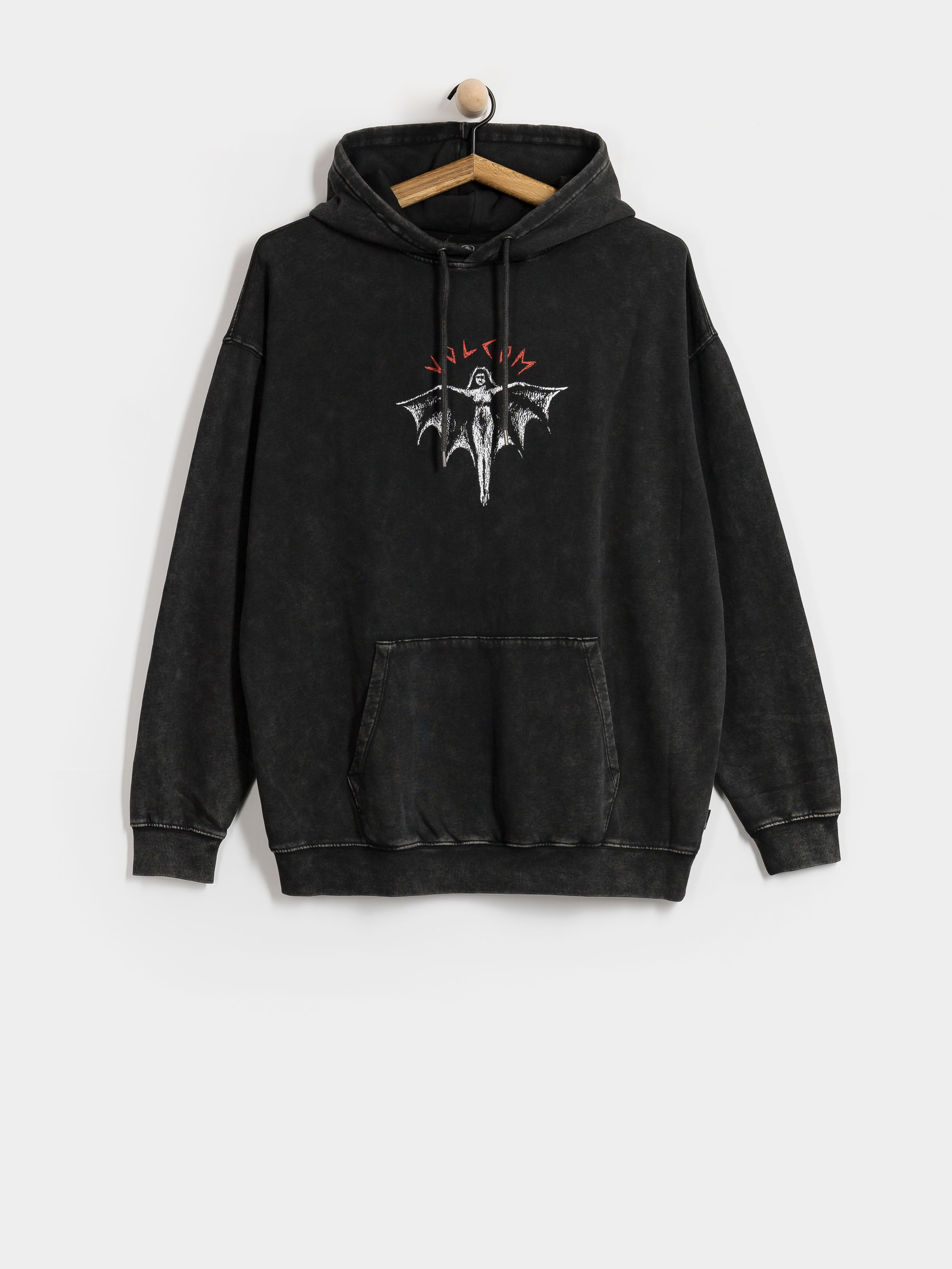 Volcom Wrong Angel HD Kapucnis pulóver (light acid black)