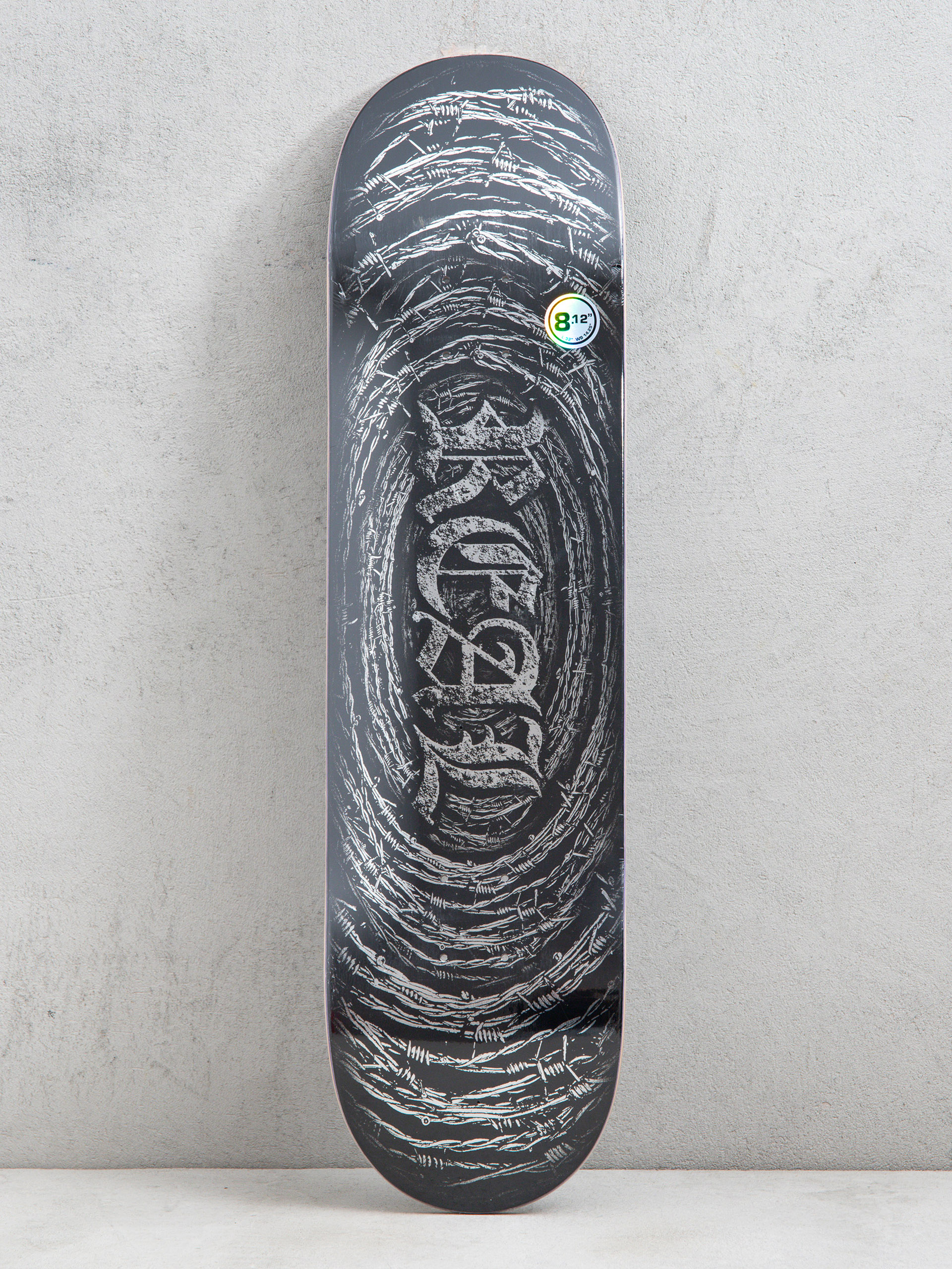 Real Team Barbed Wire Foil Oval Gördeszka lap