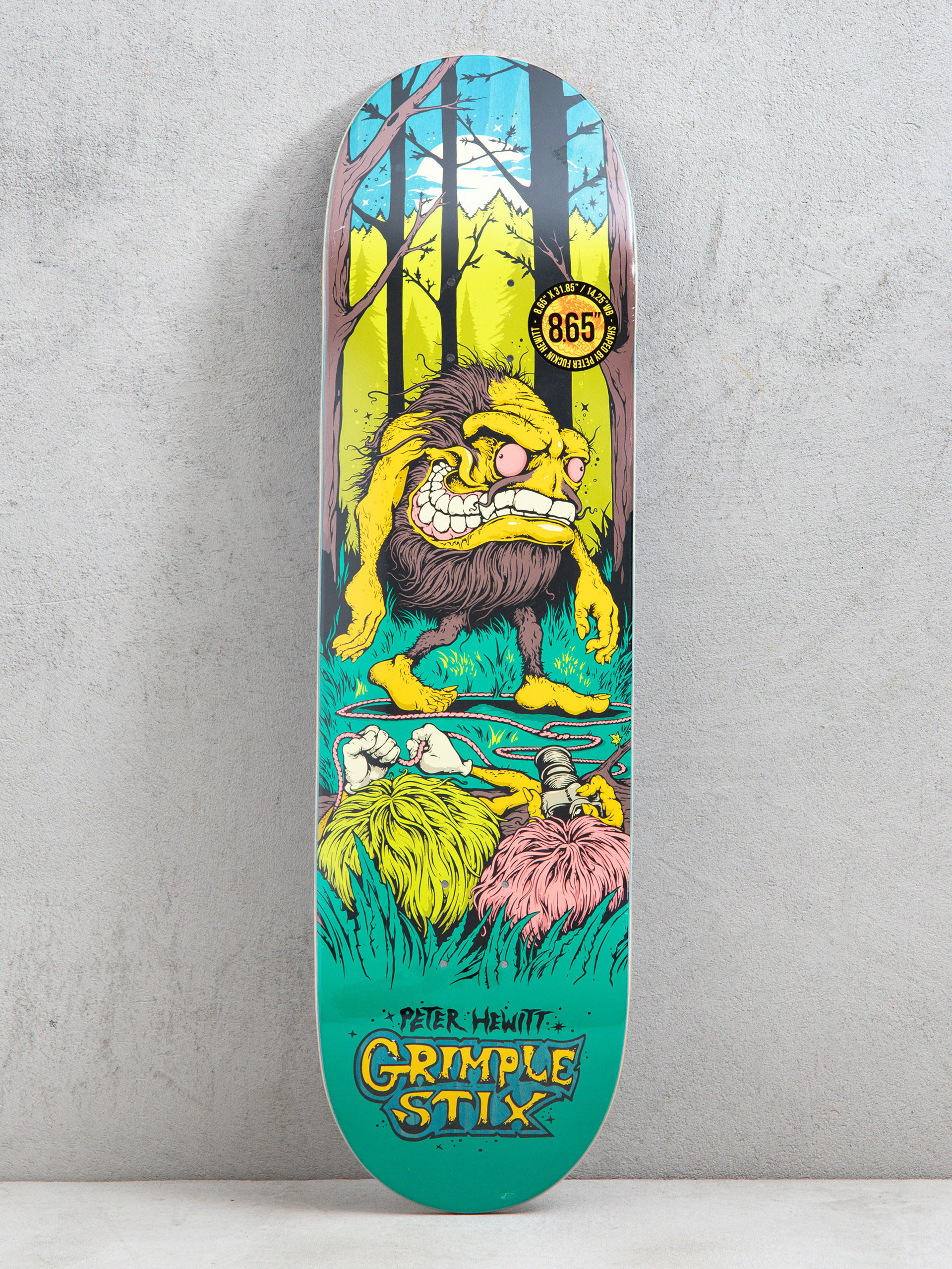 Antihero Hewitt Grimplestix Gryptids Gördeszka lap