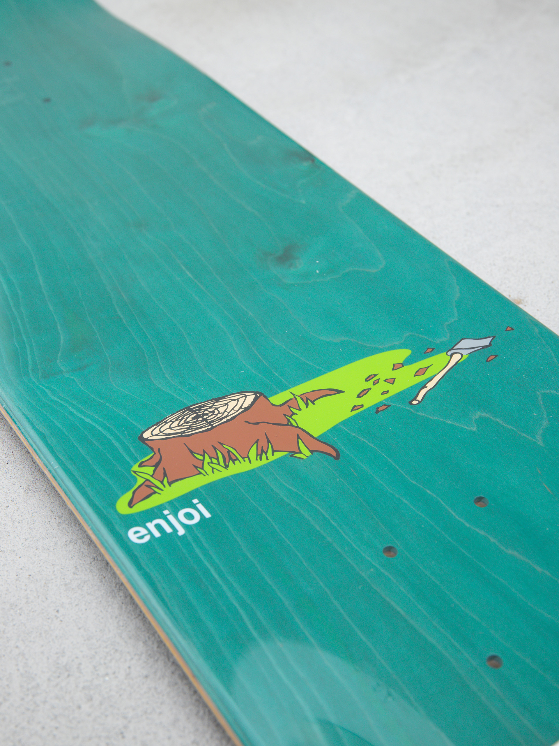 Enjoi Fish Logo Gördeszka lap (black/gold)