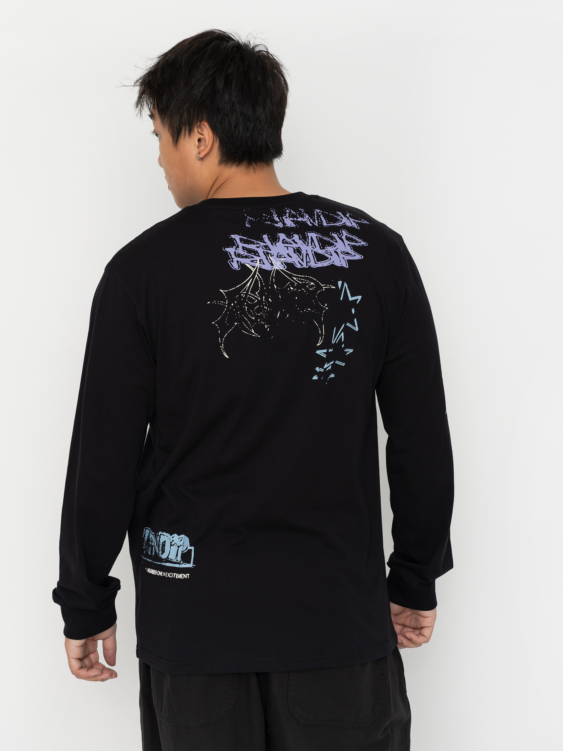 RipNDip World Wide Madness Hosszú ujjú felső (charcoal)