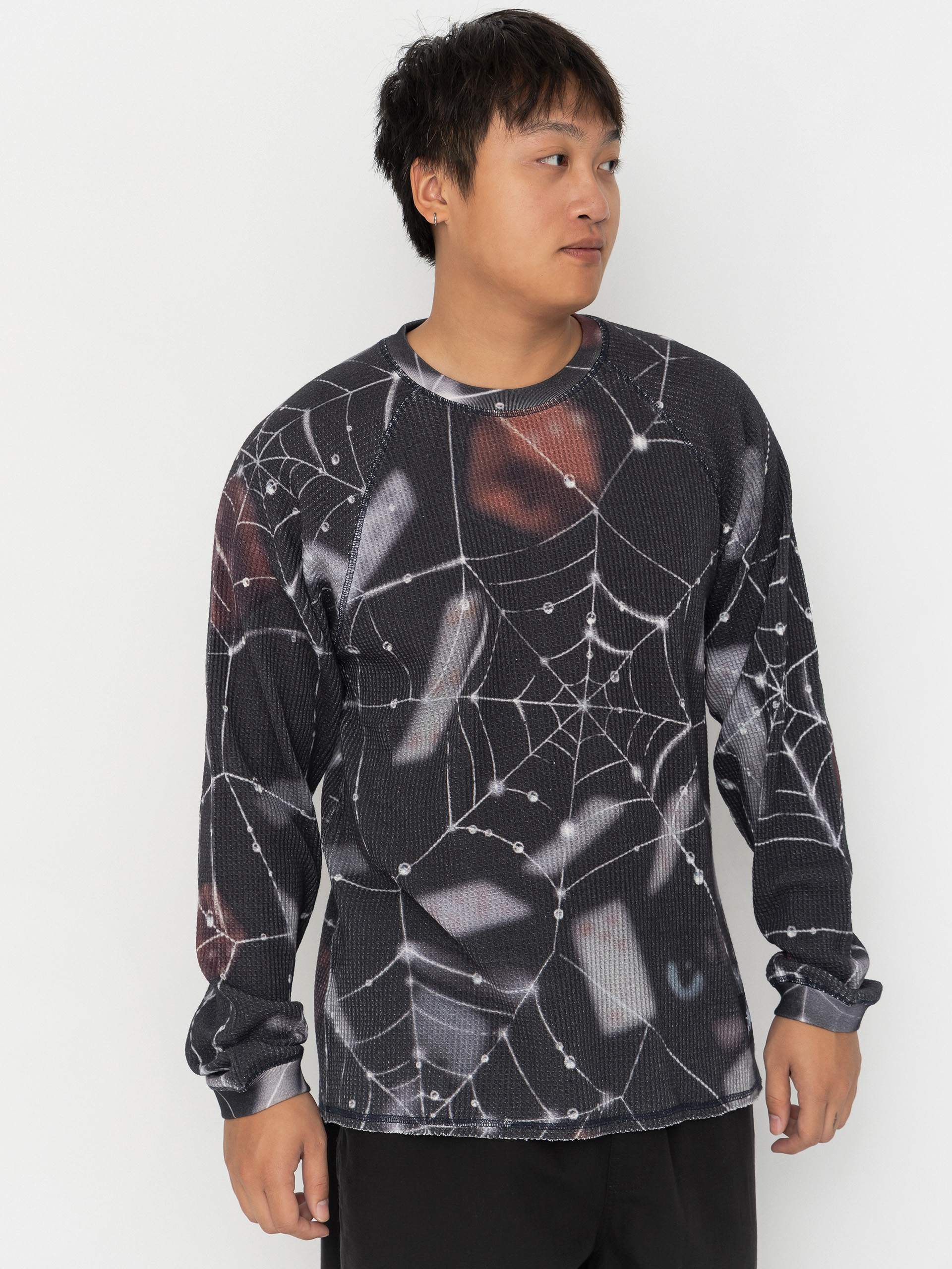 RipNDip Redemption Waffle Knit Hosszú ujjú felső