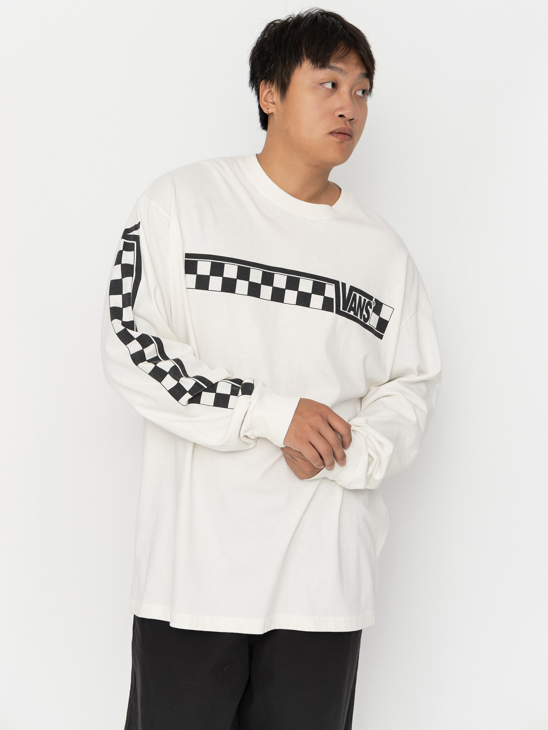 Vans Racing Hosszú ujjú felső (marshmallow)