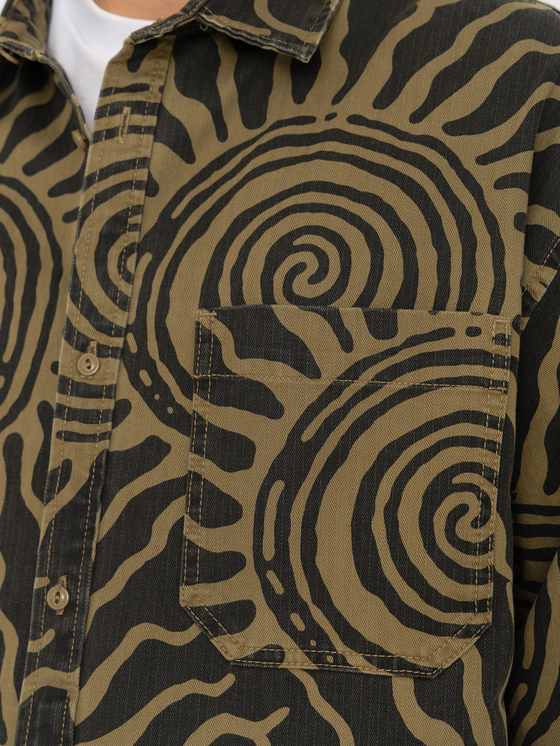 Vans Martinez Cotton Overshirt Ing (faded black)