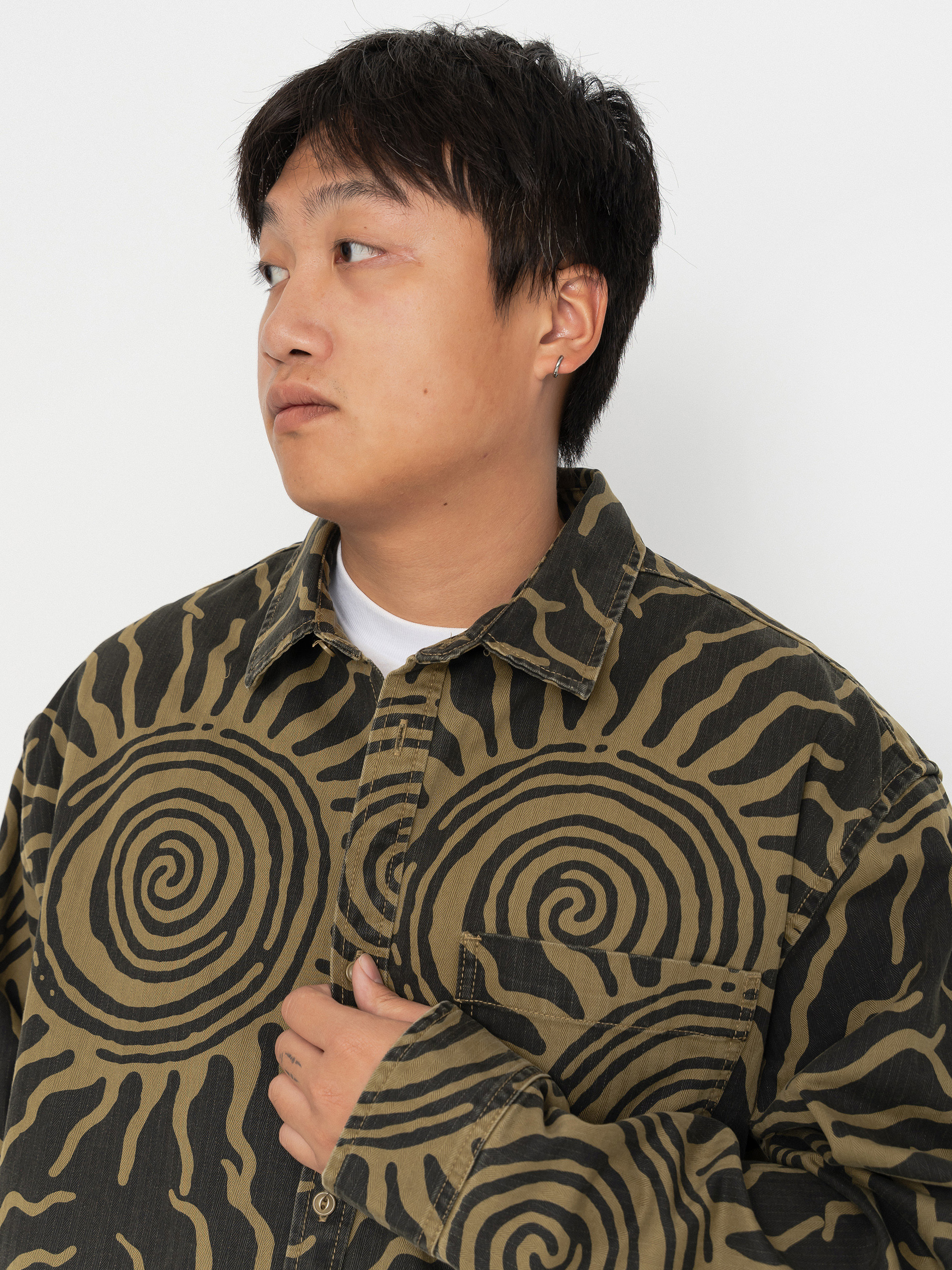Vans Martinez Cotton Overshirt Ing (faded black)