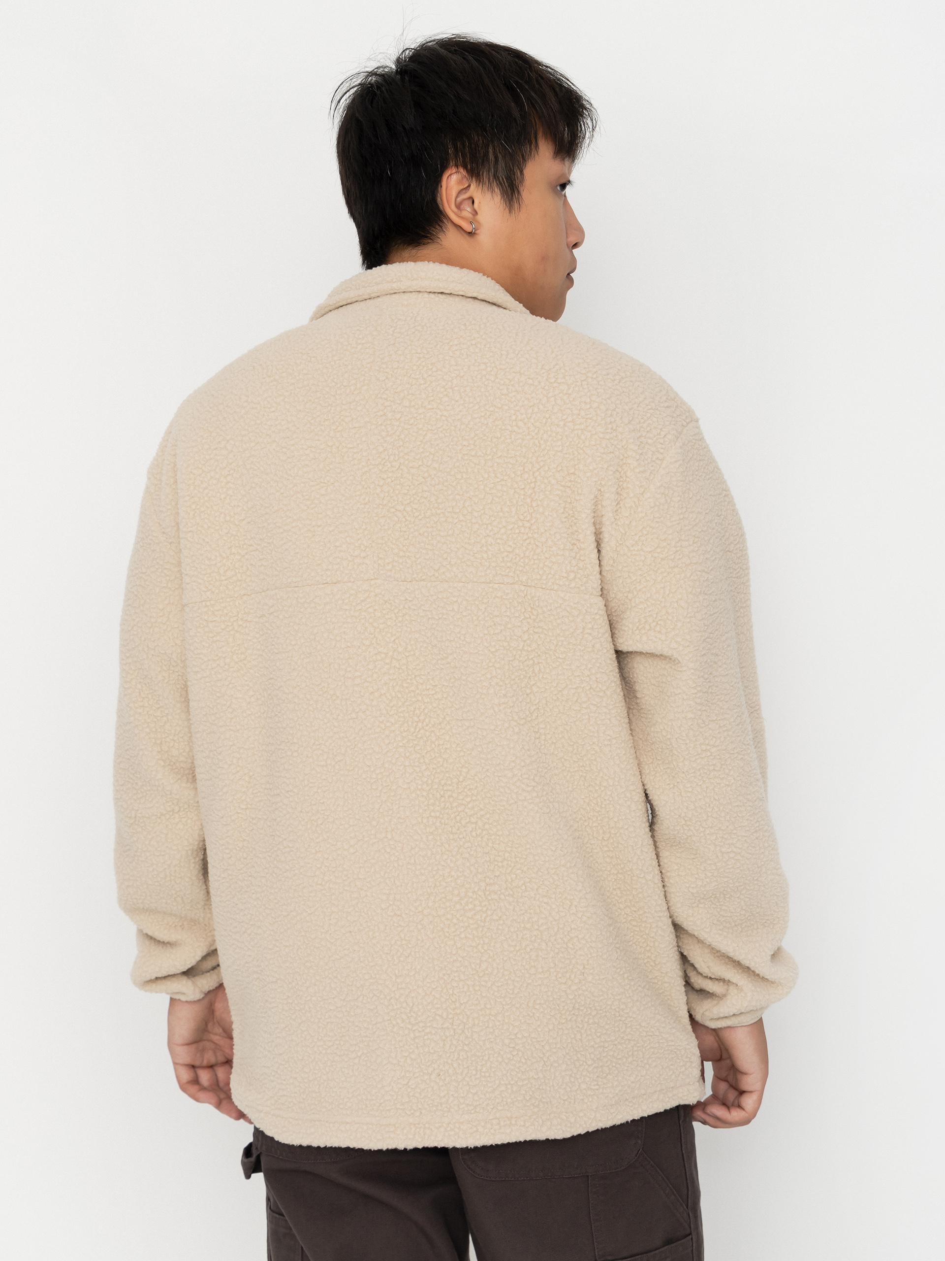 Férfi Polár pulóver Quiksilver Clean Coast Fz (peyote)