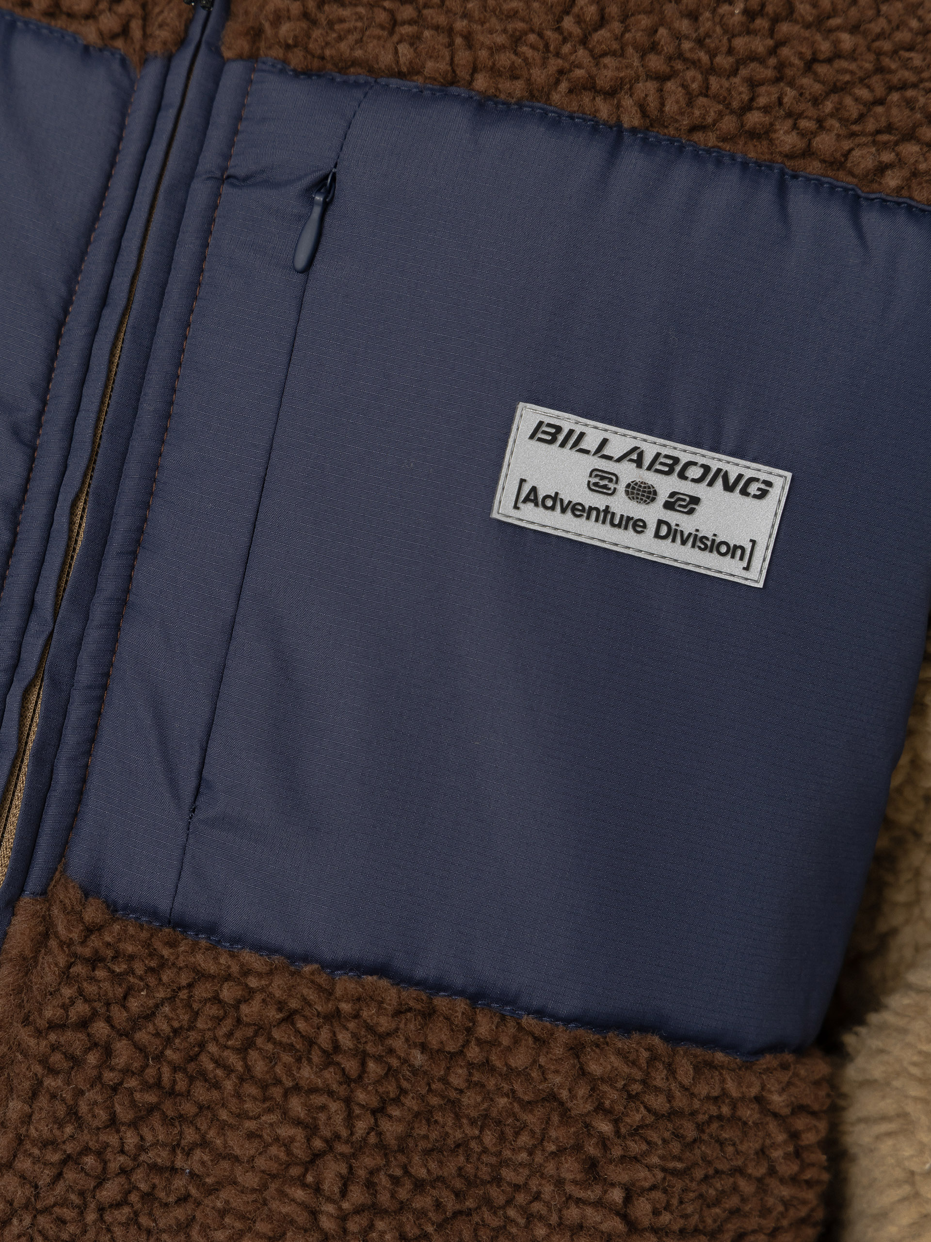 Férfi Polár pulóver Billabong Canyon Trail Zip (carafe)