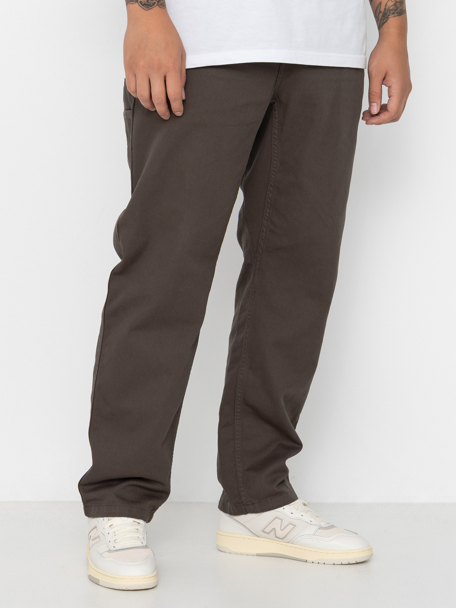 Carhartt WIP Flint Kisnadrág (shungite/garment dyed)