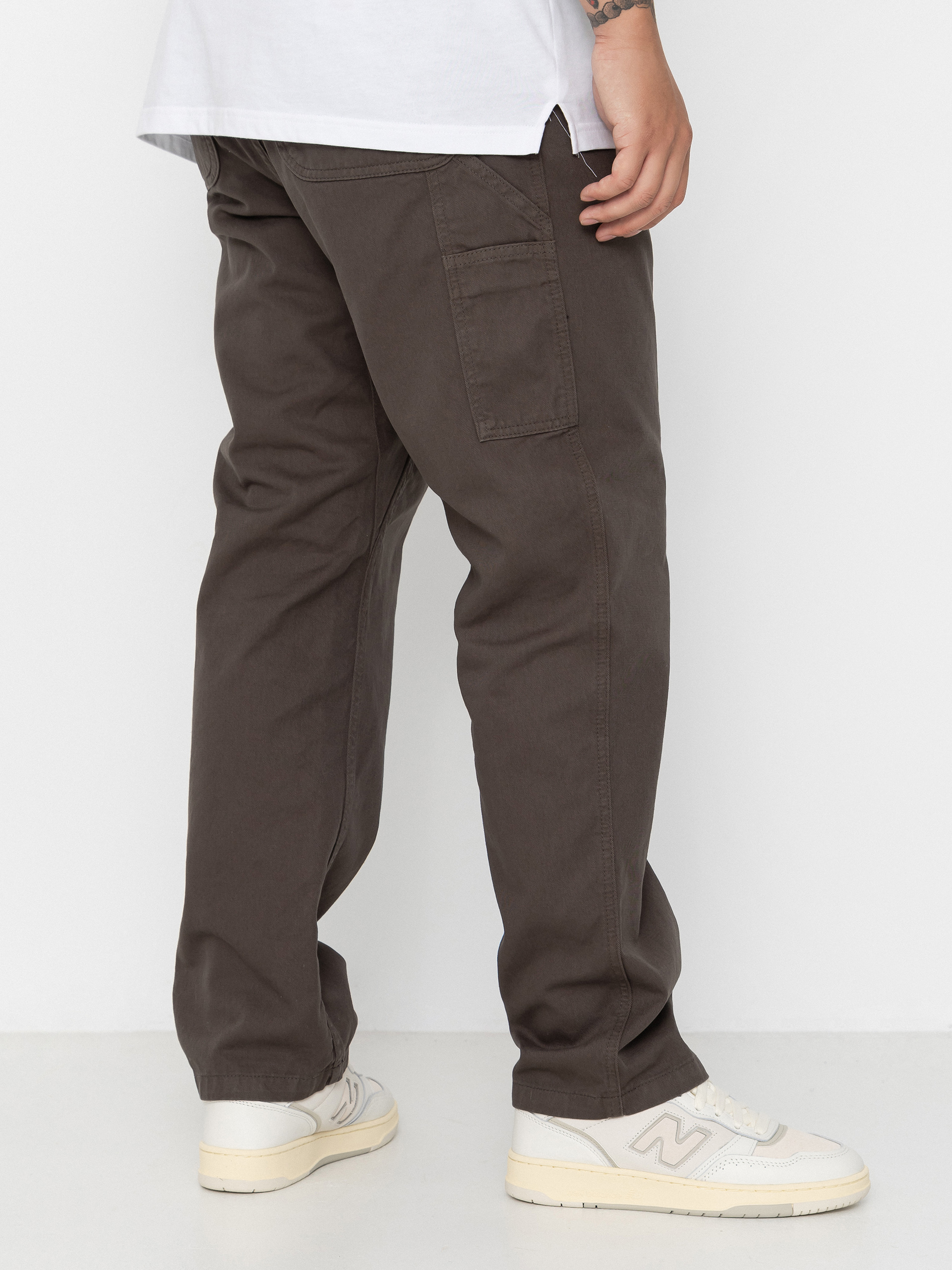 Carhartt WIP Flint Kisnadrág (shungite/garment dyed)