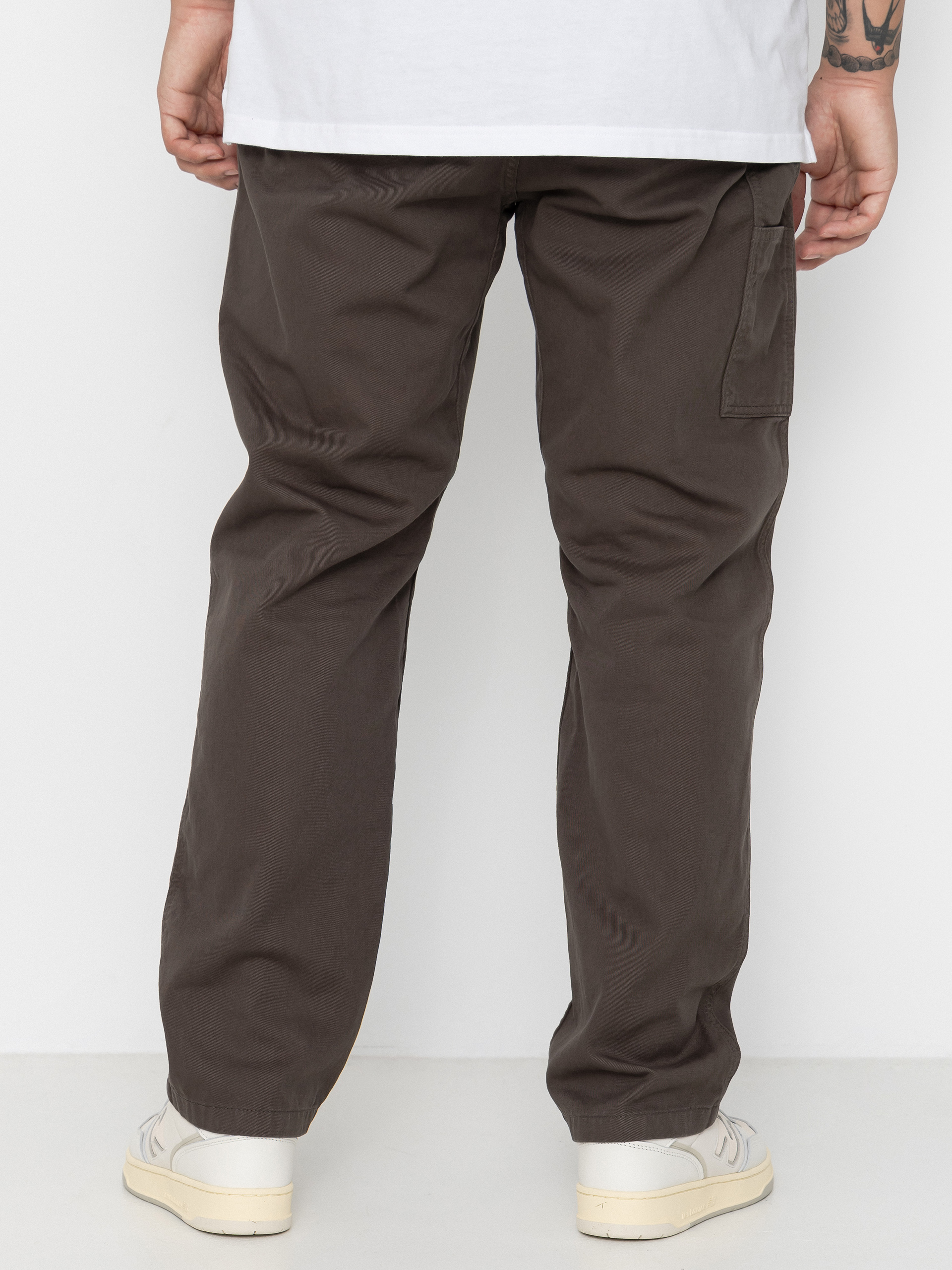 Carhartt WIP Flint Kisnadrág (shungite/garment dyed)