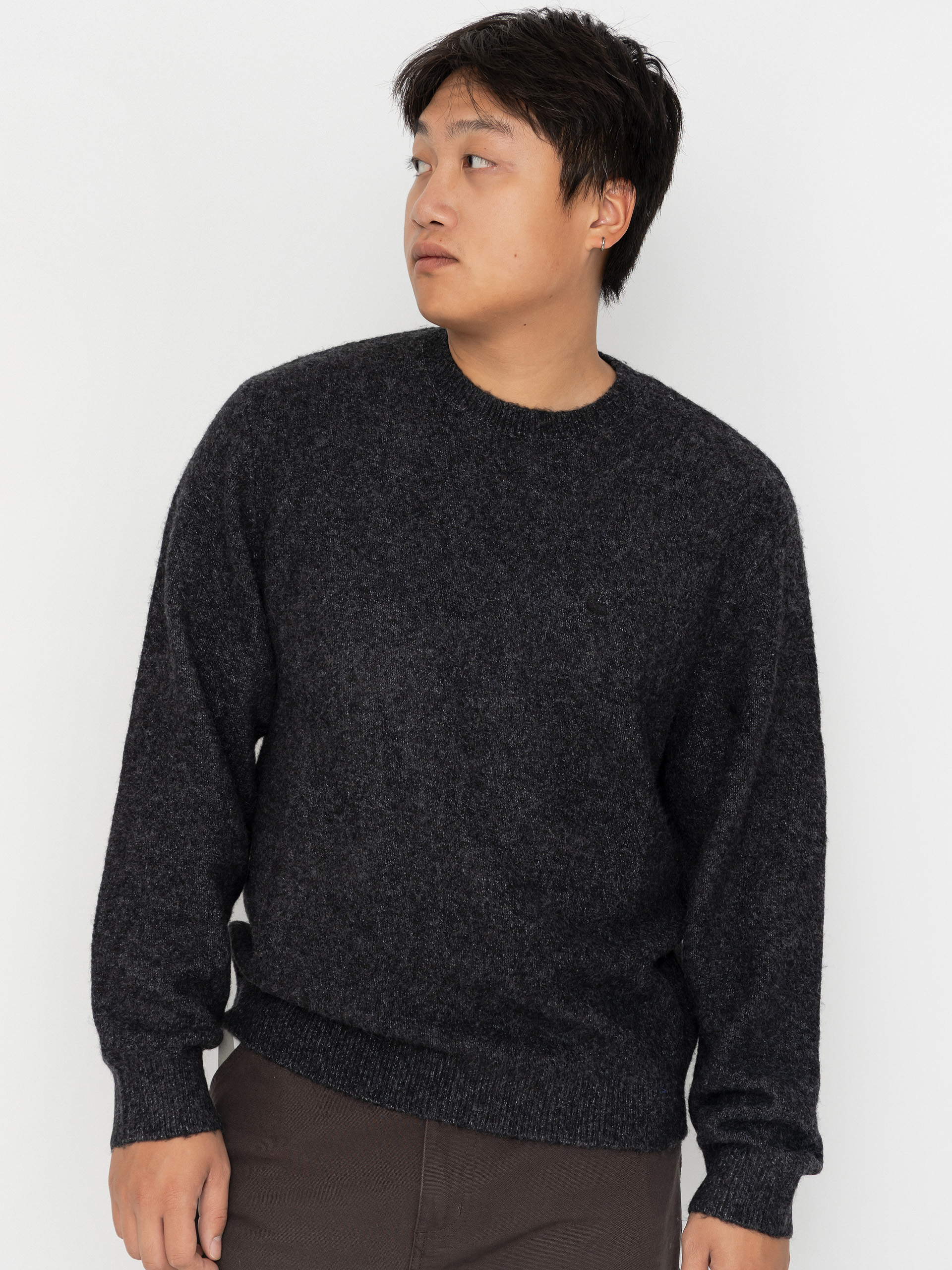 Carhartt WIP Curtis Pulóver (tangled black)