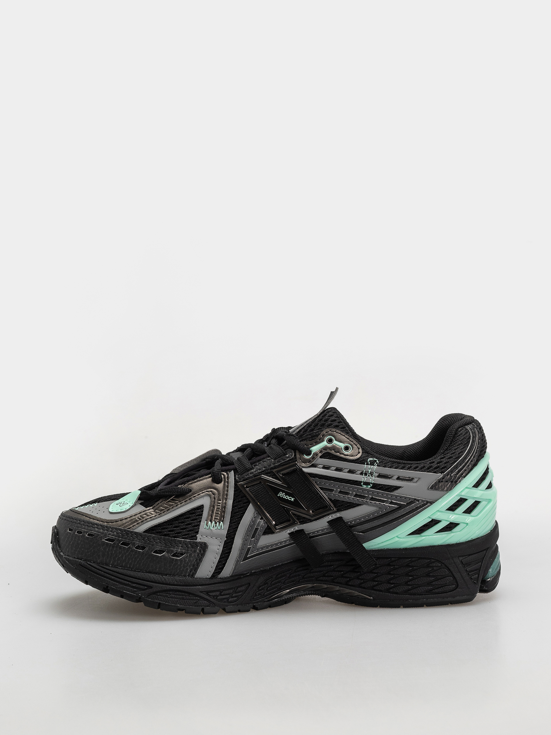 New Balance 1906 Cipők (black/bright mint)