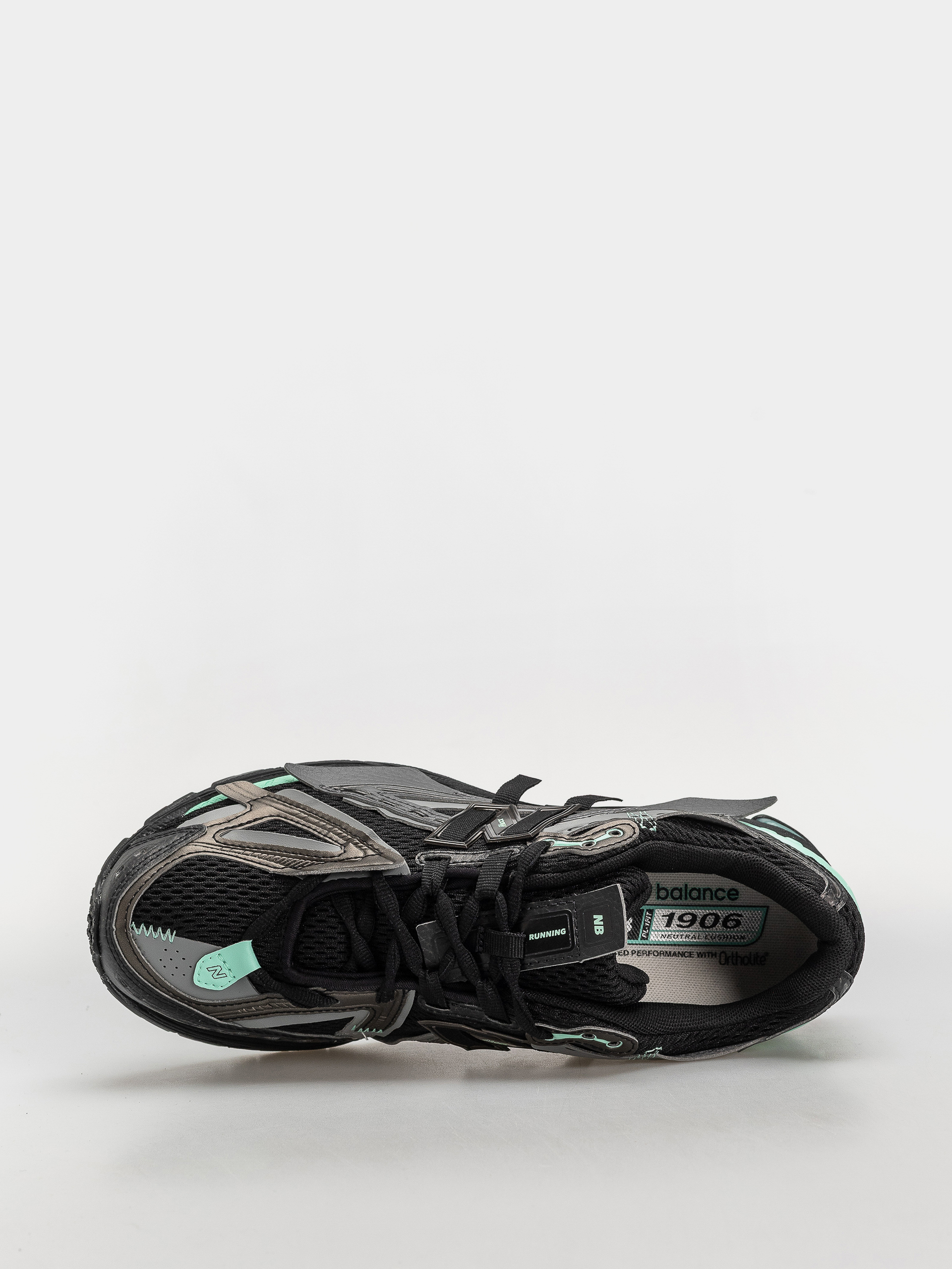 New Balance 1906 Cipők (black/bright mint)