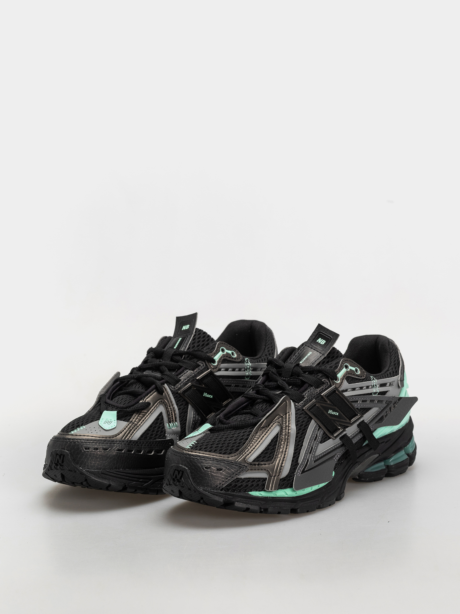 New Balance 1906 Cipők (black/bright mint)