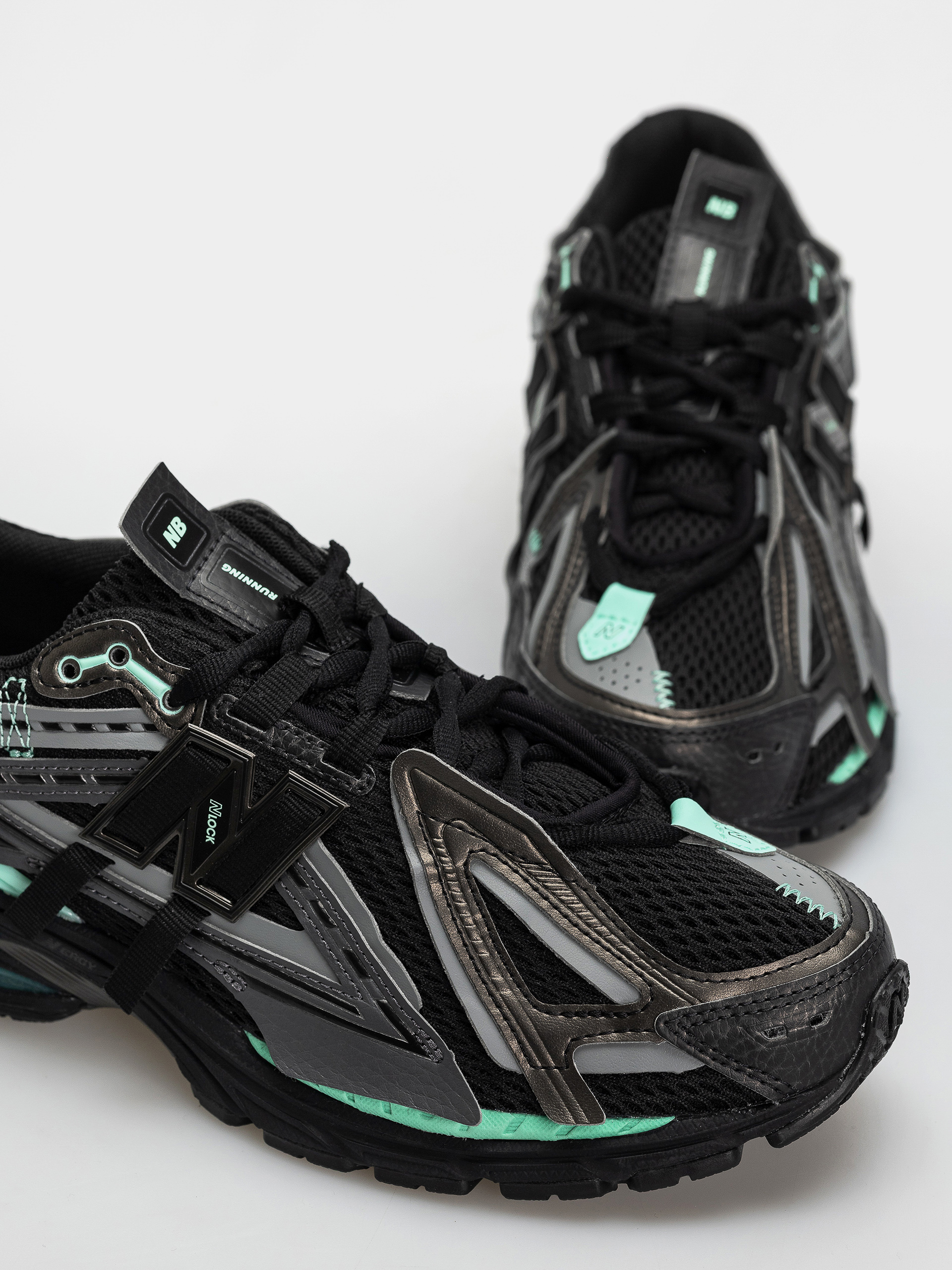 New Balance 1906 Cipők (black/bright mint)
