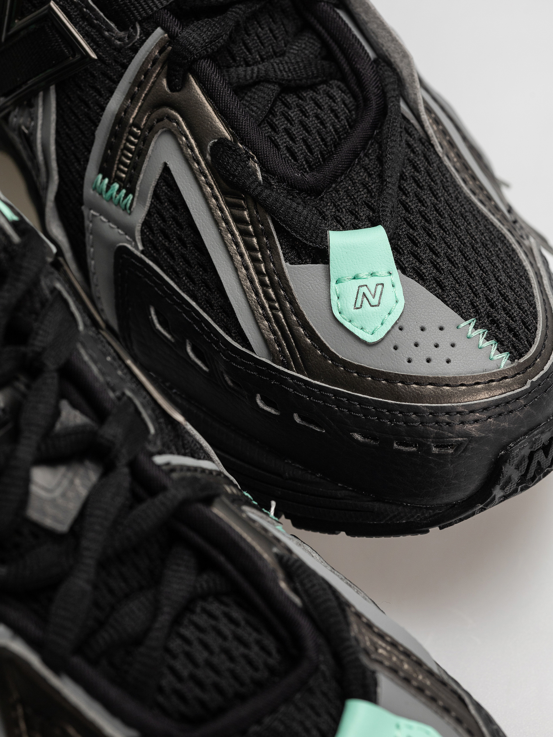 New Balance 1906 Cipők (black/bright mint)