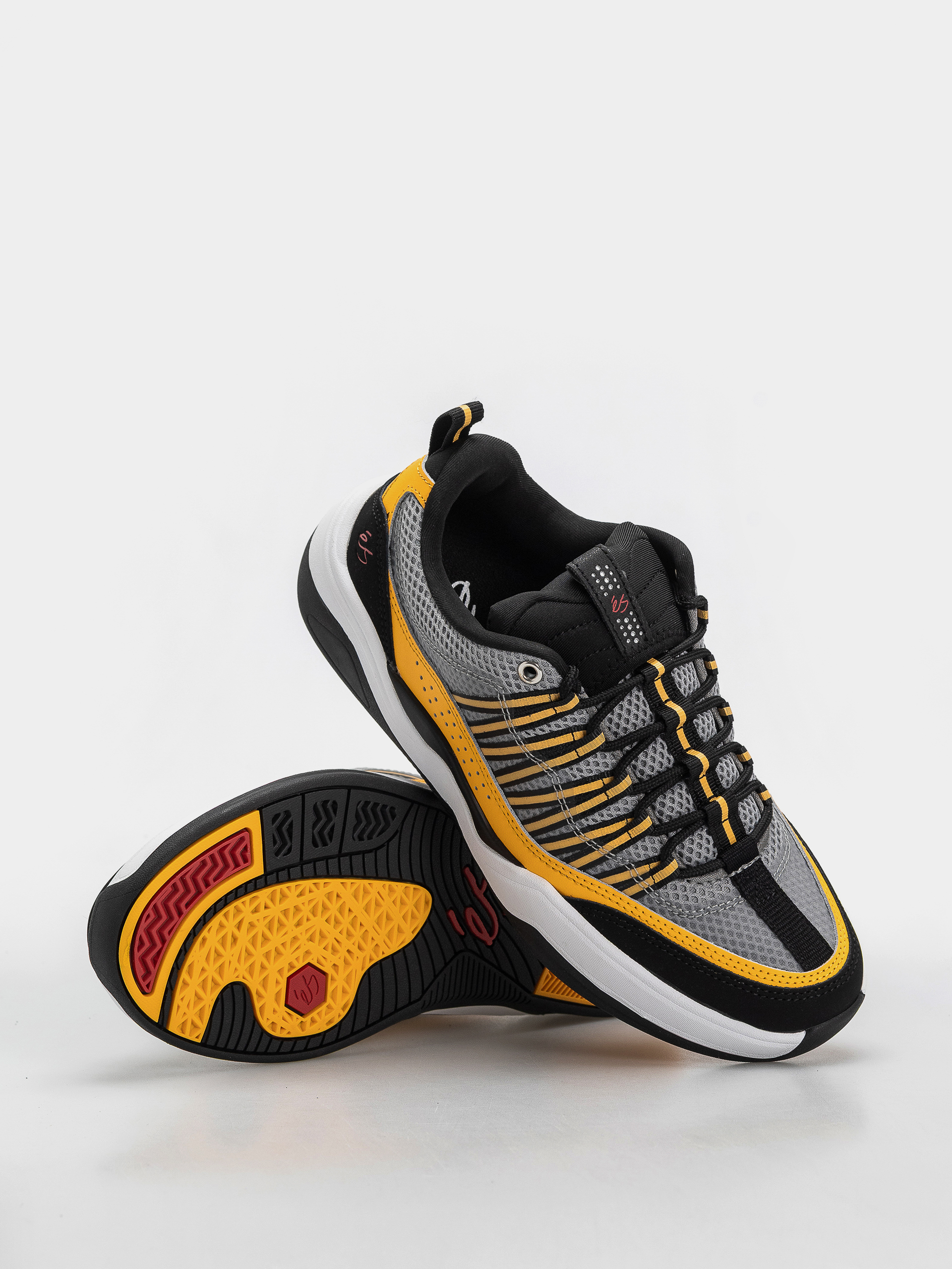 eS Imprint Cipők (black/yellow)