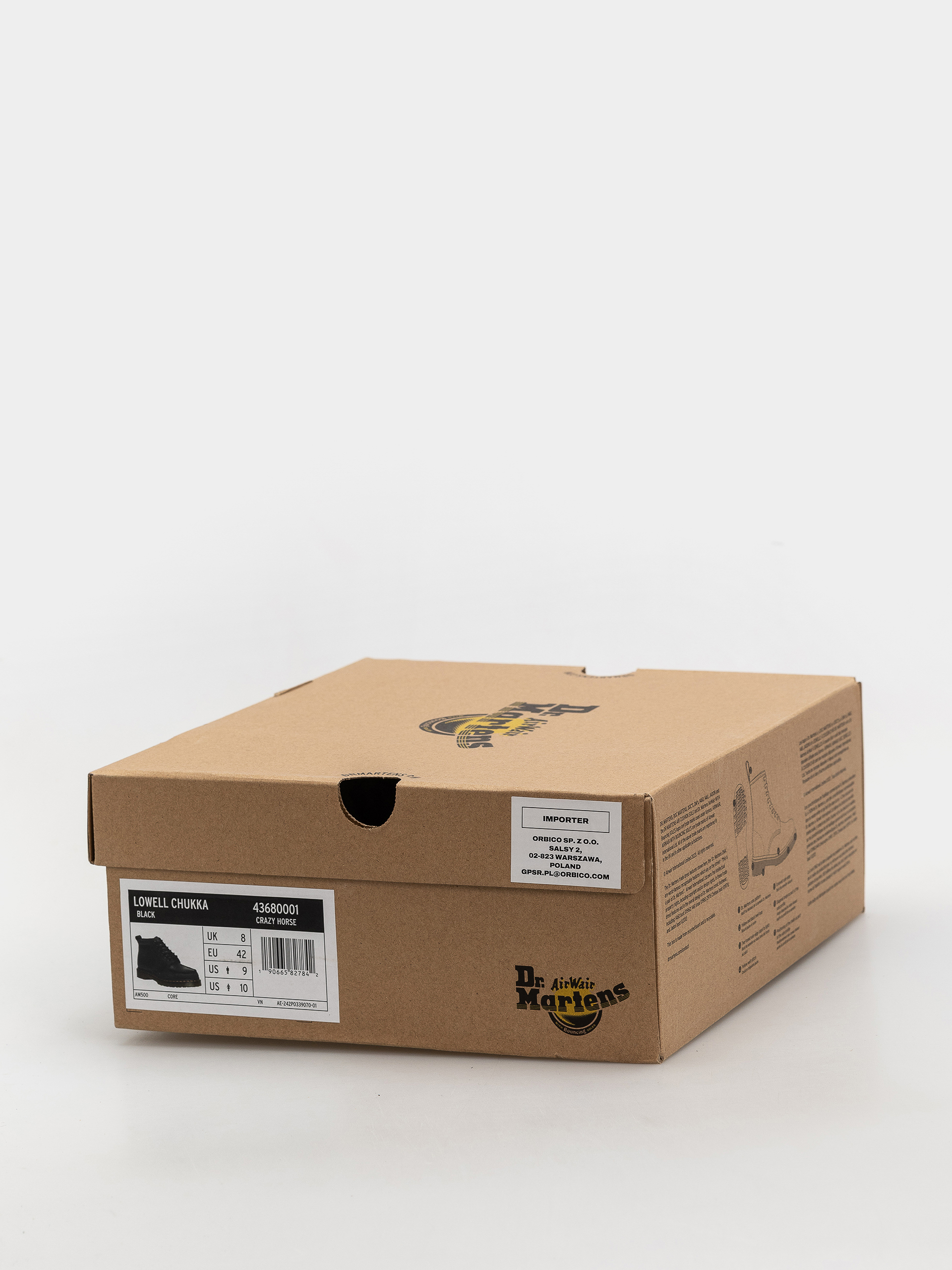 Dr. Martens Lowell Chukka Cipők (black)