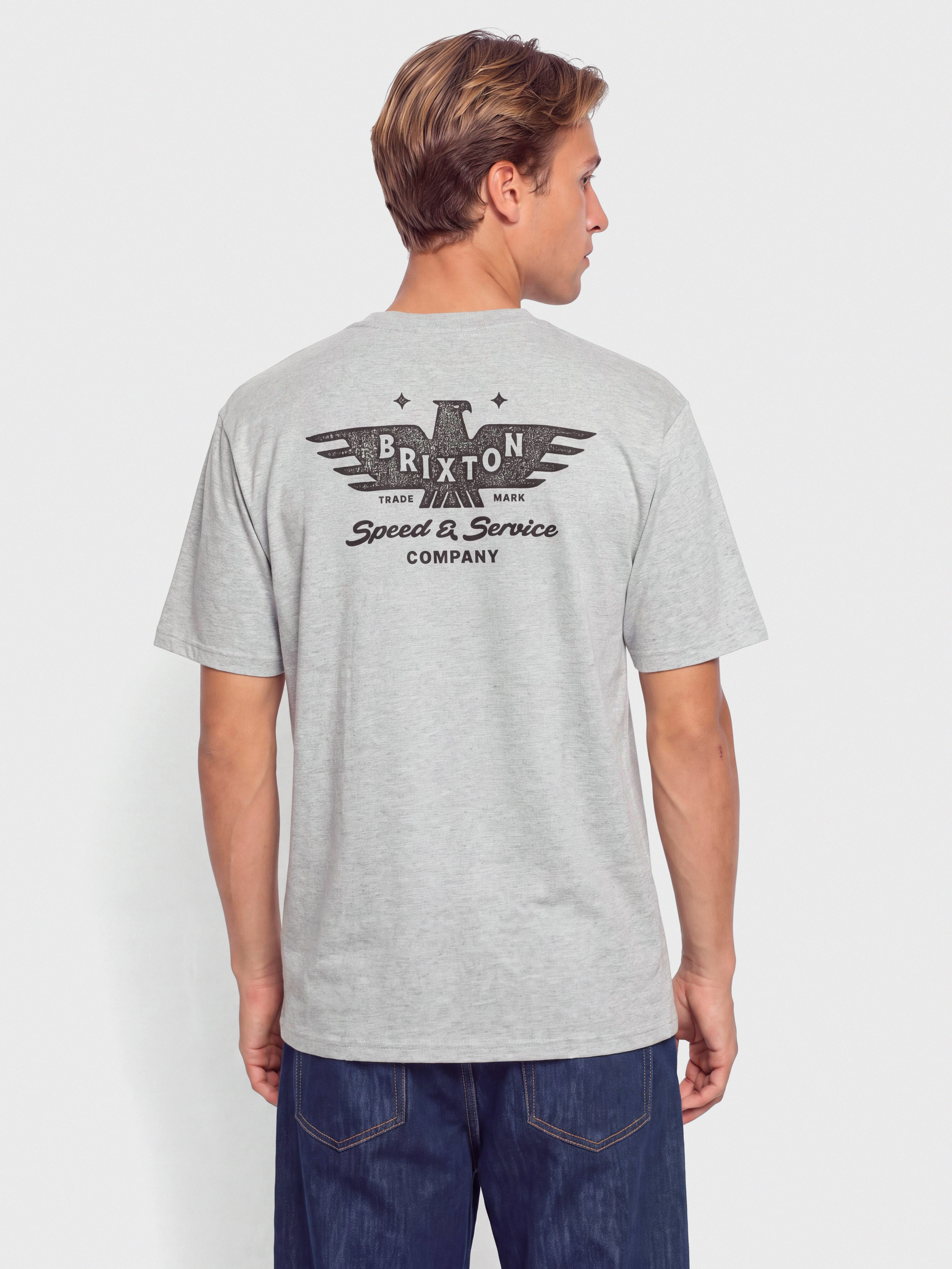 Brixton Ewing Stnd Póló (heather grey)