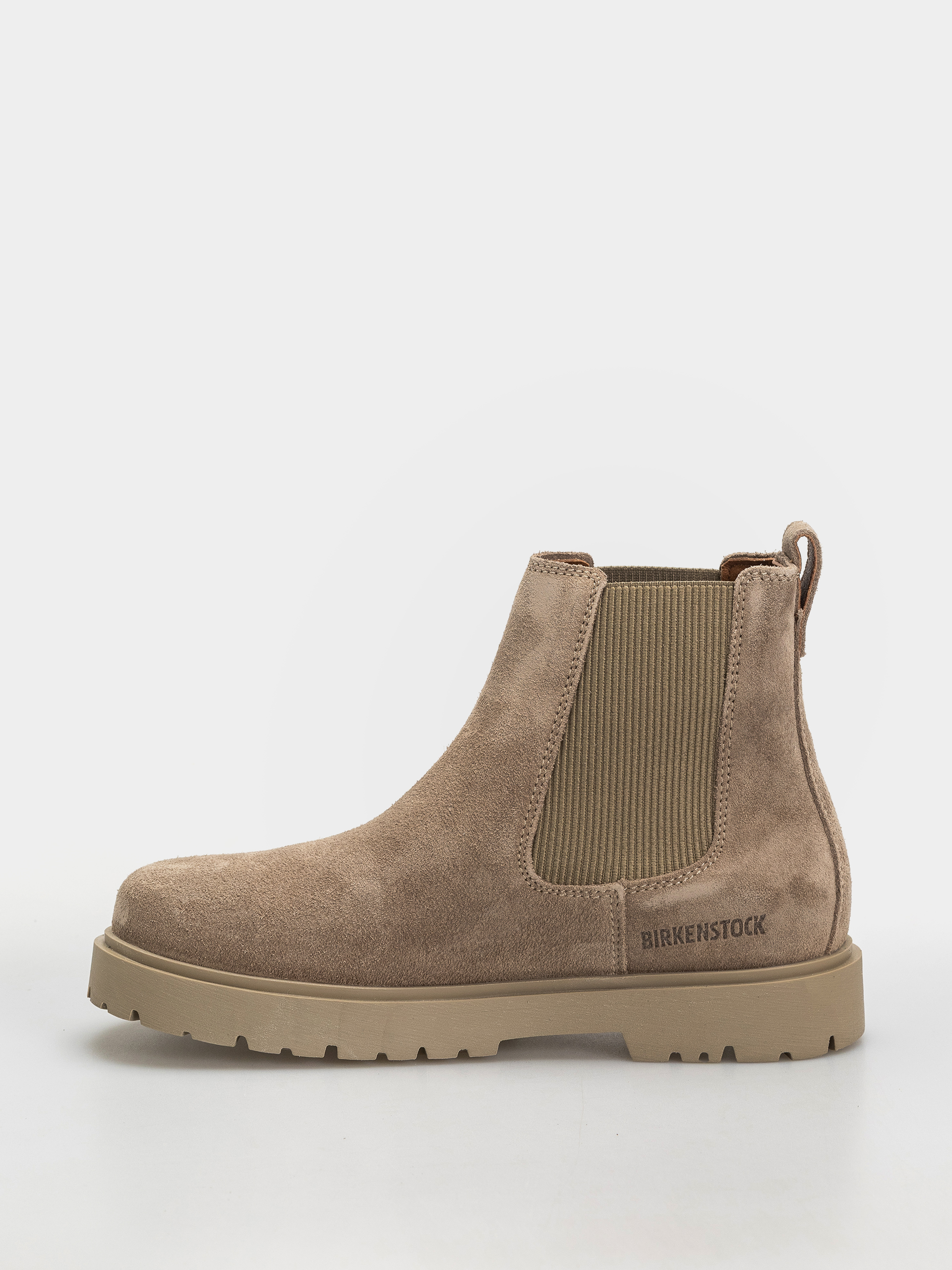 Birkenstock Highwood Suede Leather Narrow Cipők (taupe)