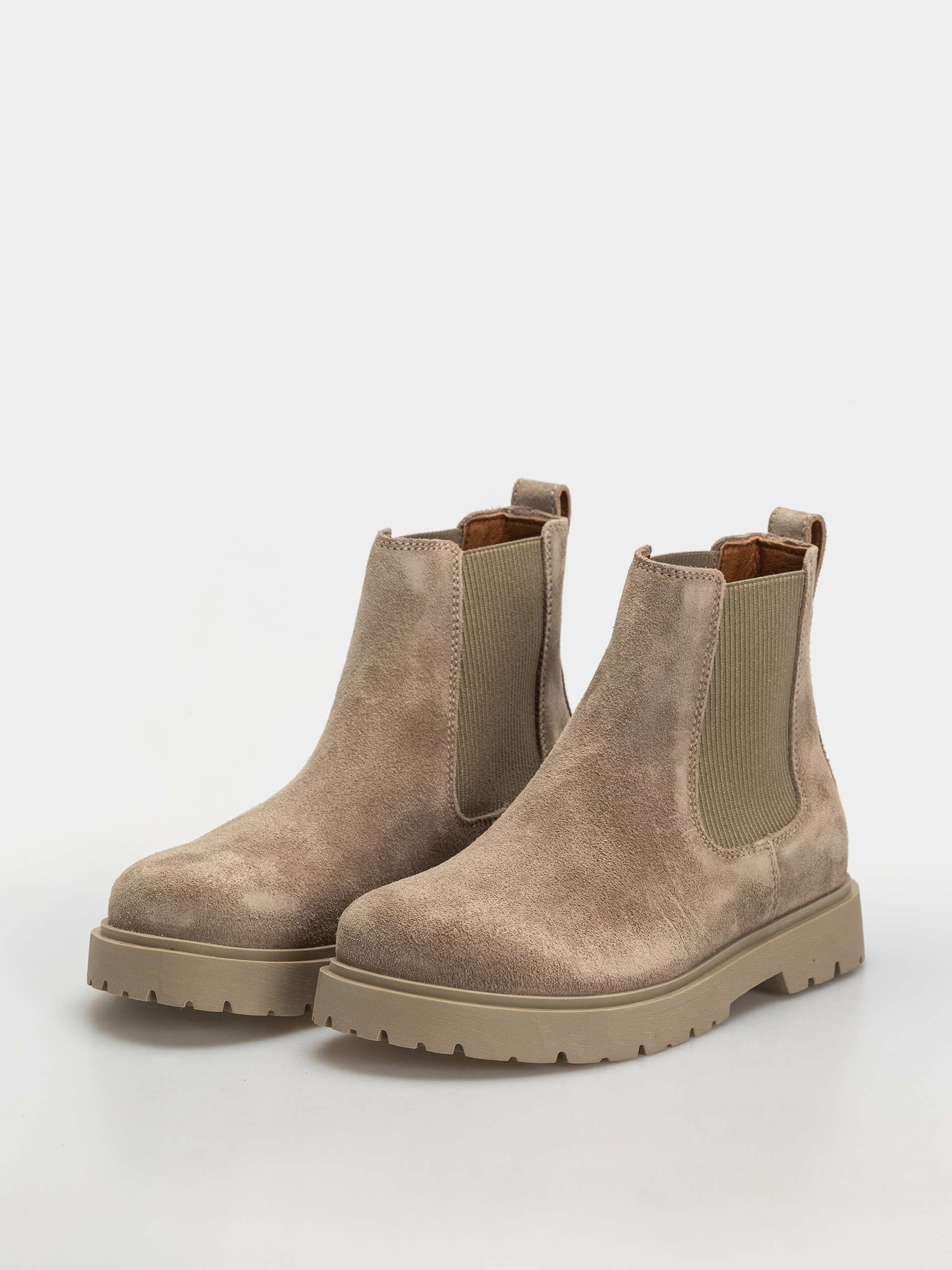 Birkenstock Highwood Suede Leather Narrow Cipők (taupe)