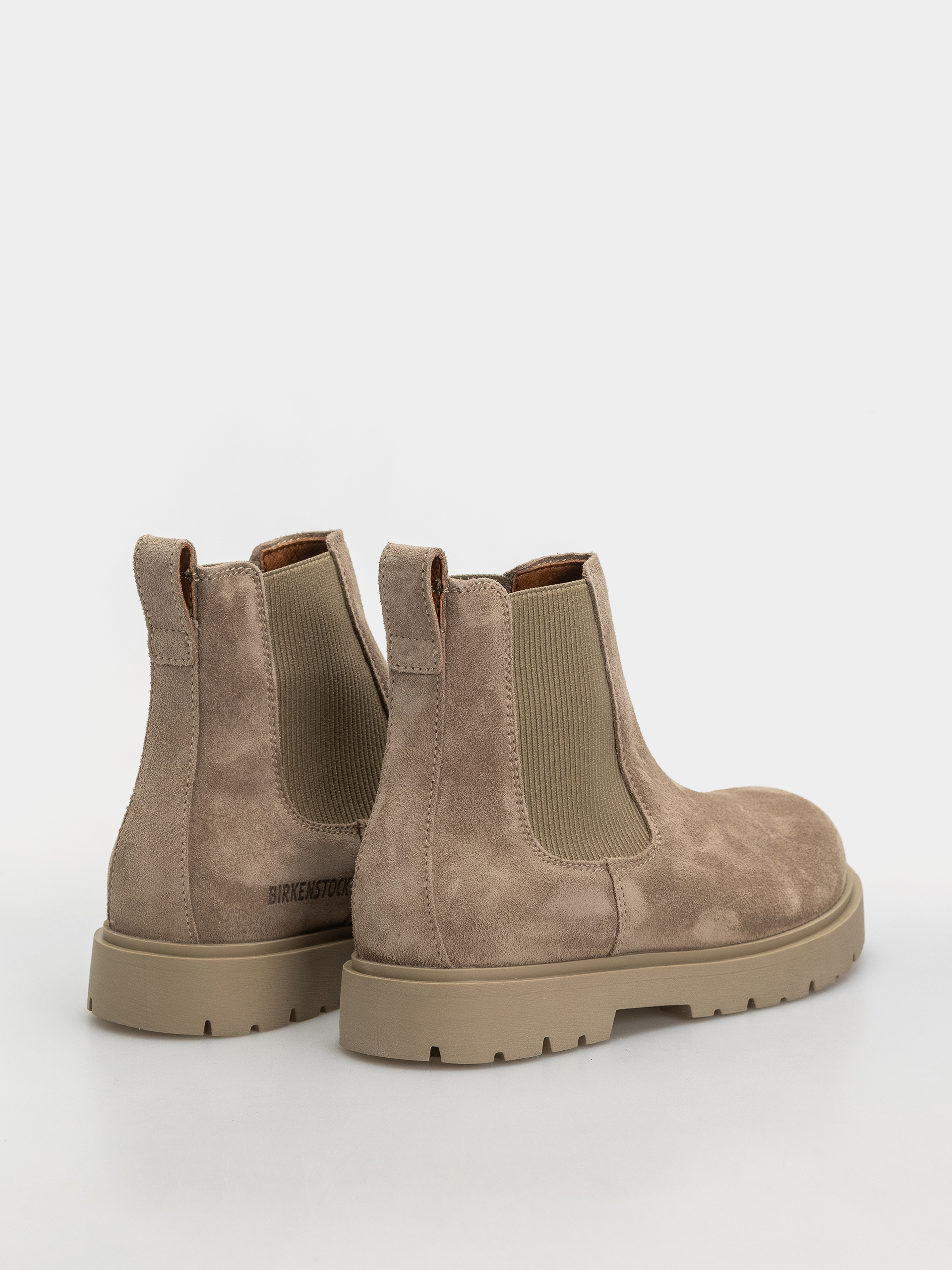 Birkenstock Highwood Suede Leather Narrow Cipők (taupe)