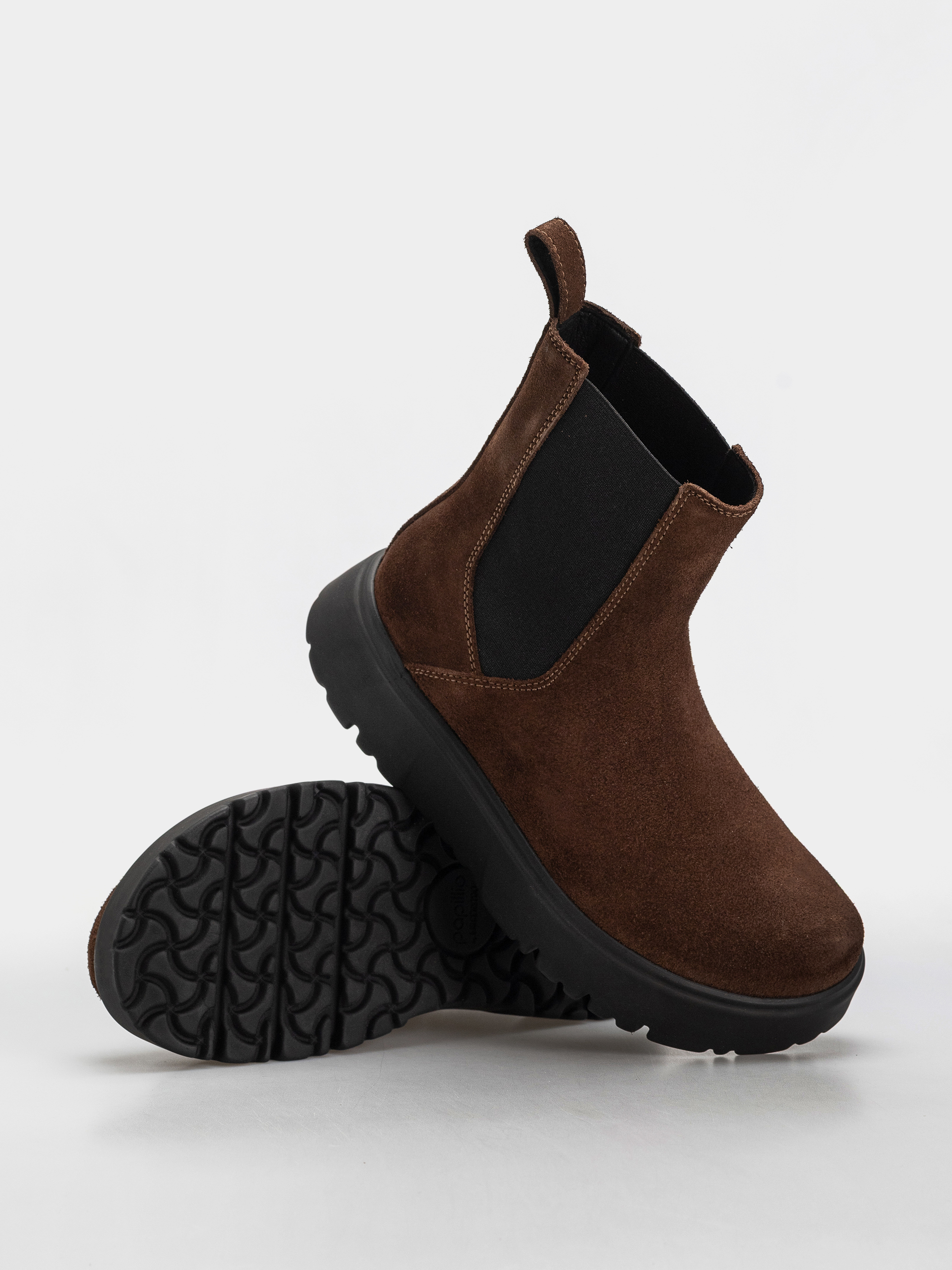 Birkenstock Theda Chelsea Suede Leather Narrow Wmn Cipők (carafe)