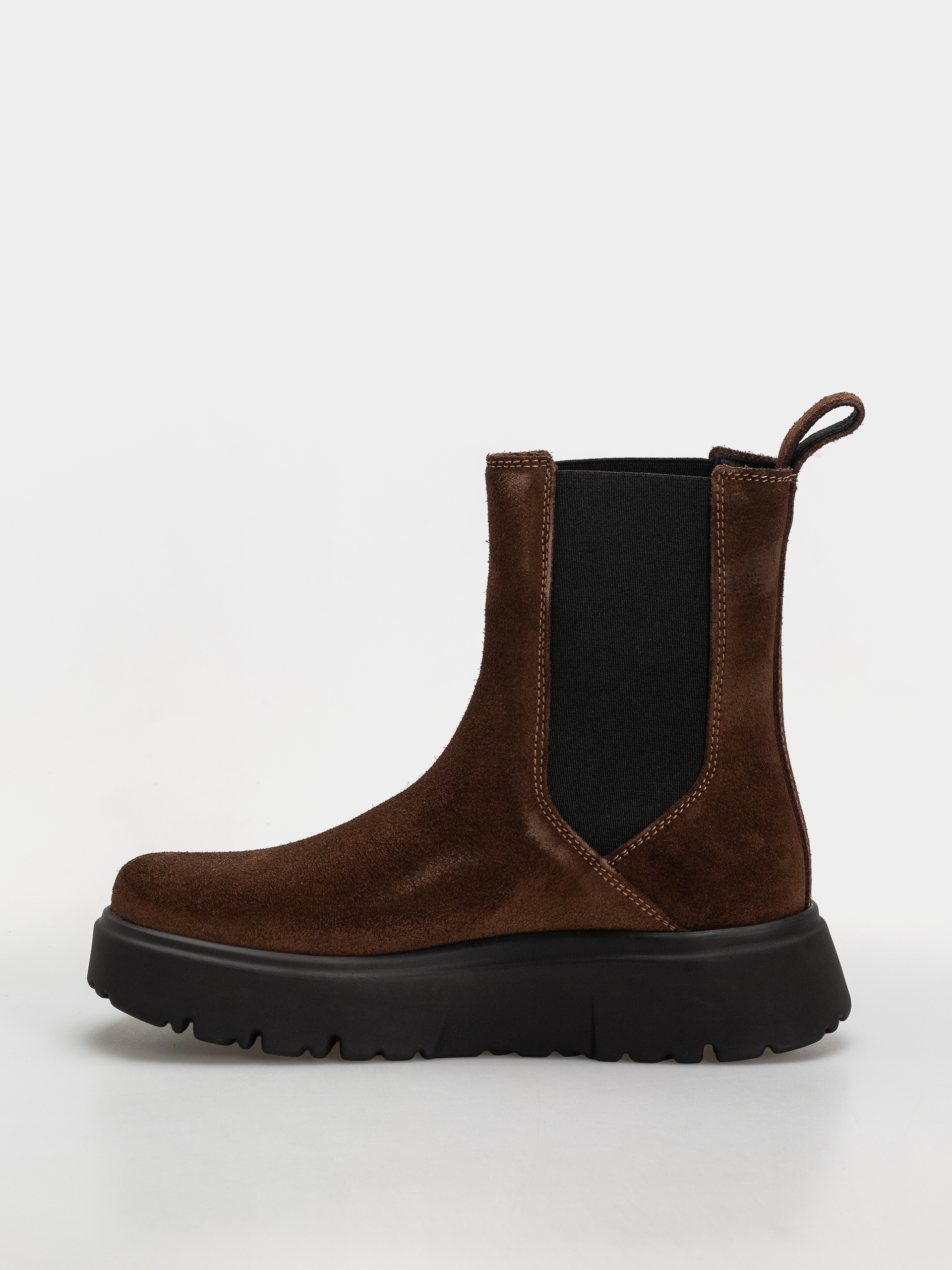 Birkenstock Theda Chelsea Suede Leather Narrow Wmn Cipők (carafe)