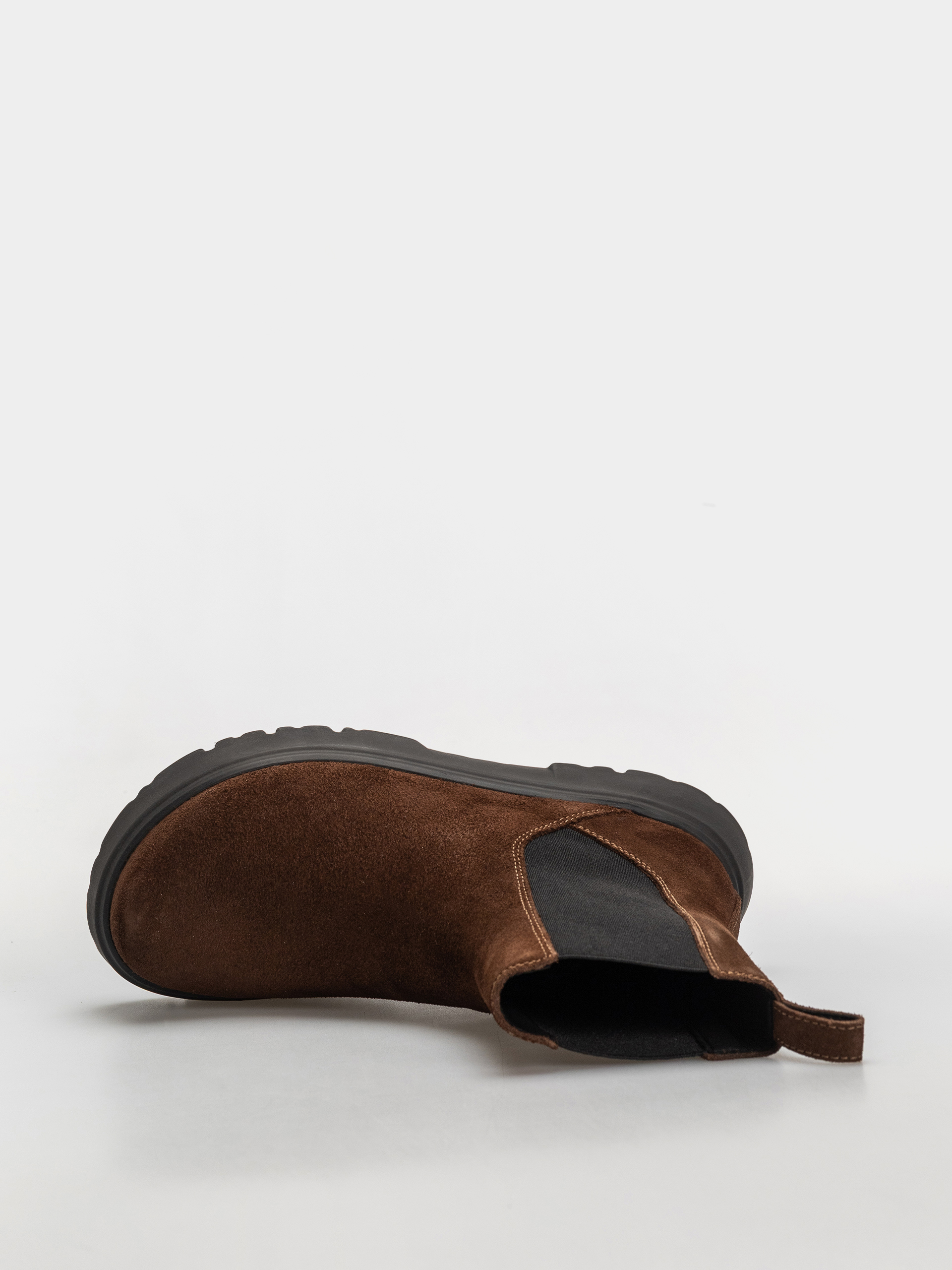 Birkenstock Theda Chelsea Suede Leather Narrow Wmn Cipők (carafe)