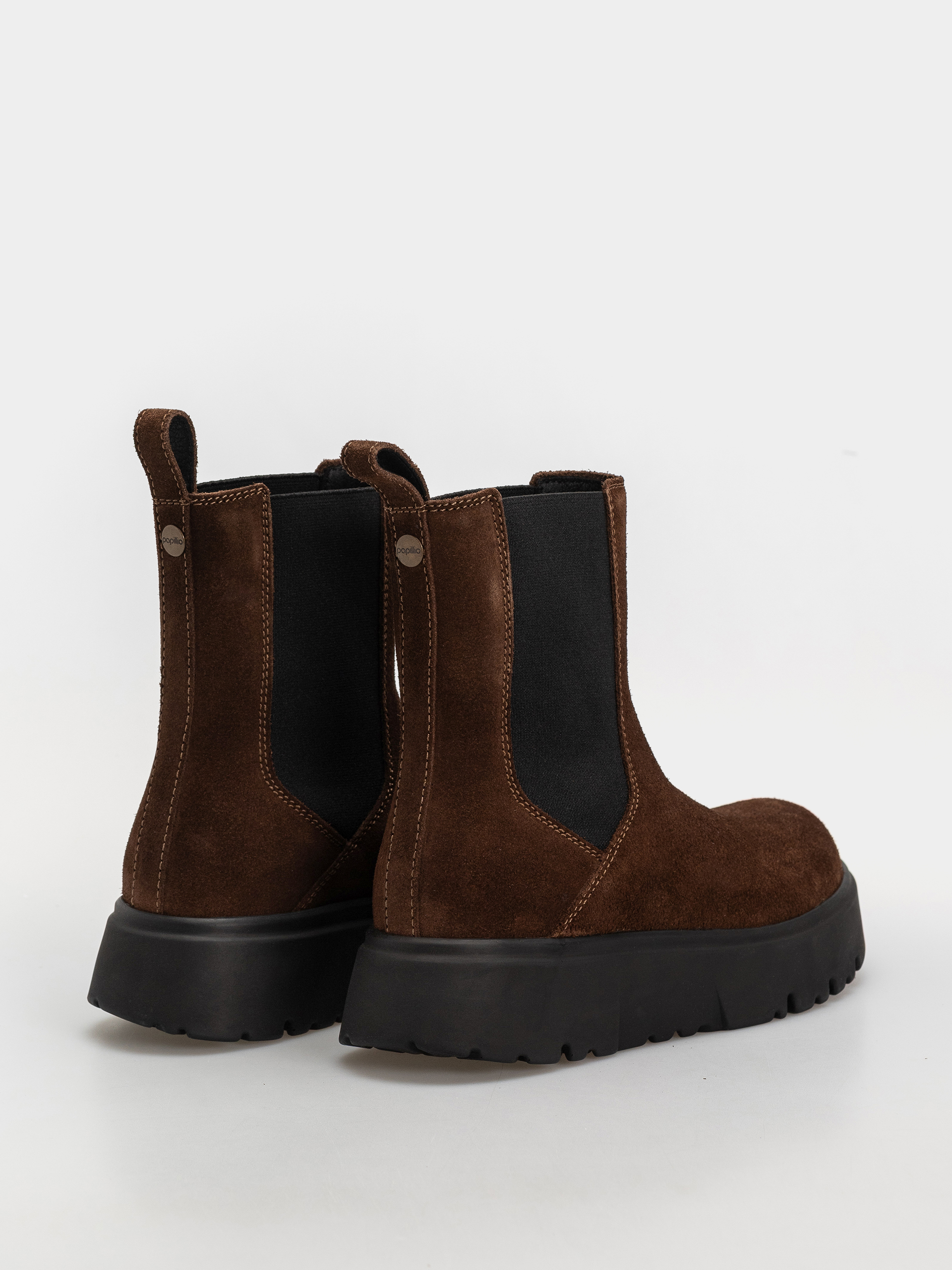Birkenstock Theda Chelsea Suede Leather Narrow Wmn Cipők (carafe)