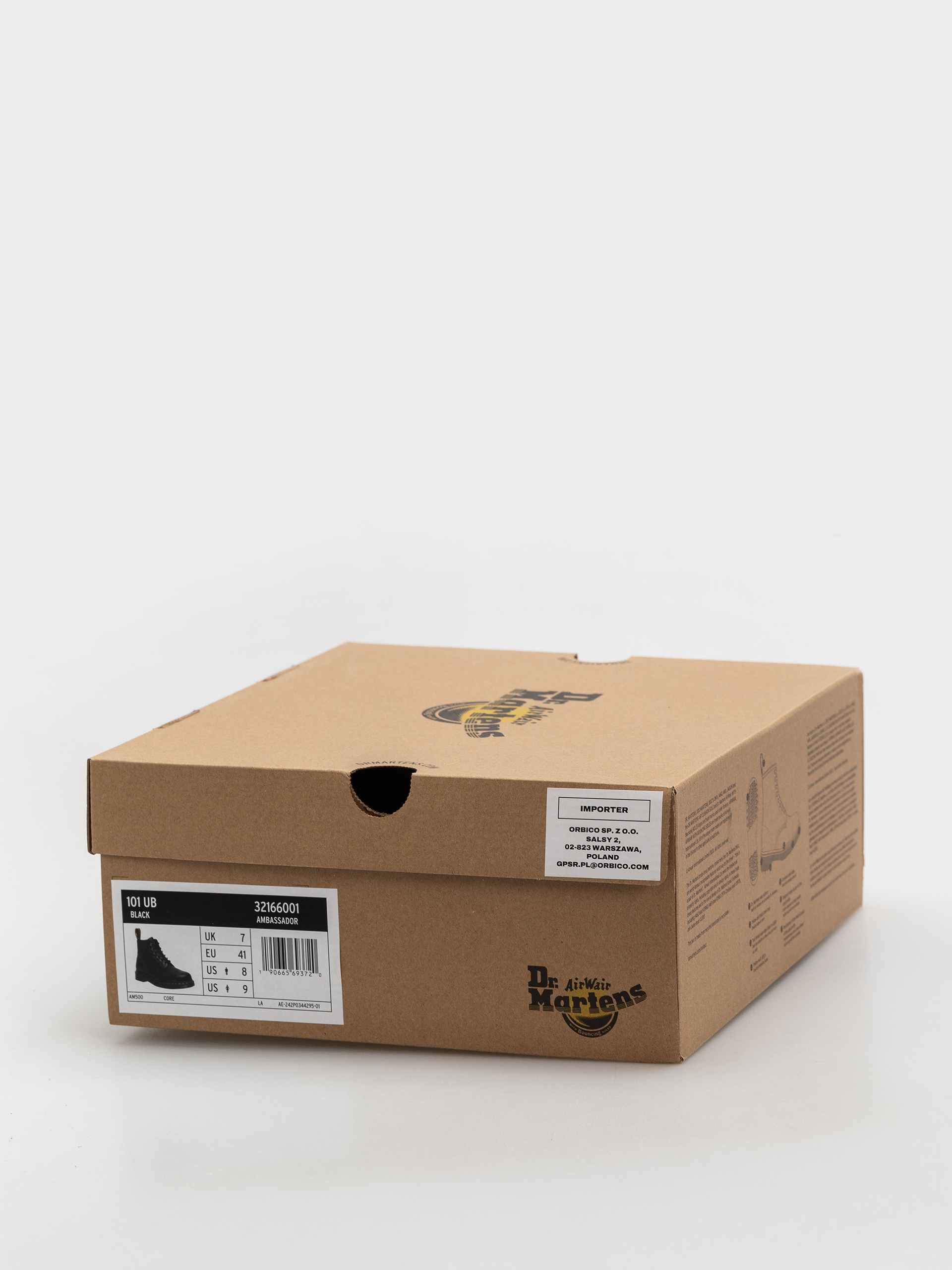 Dr. Martens 101 UB Cipők (black)
