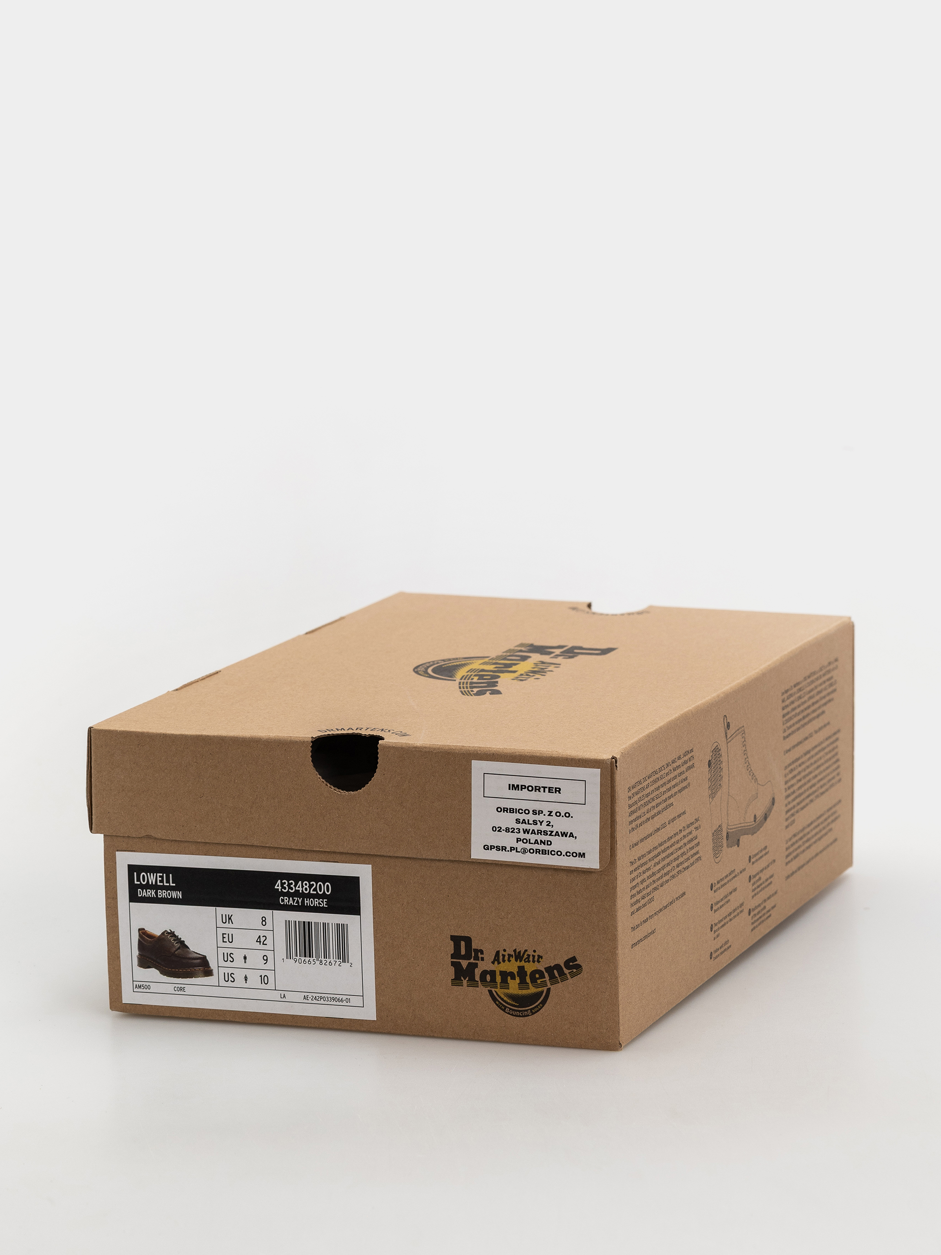 Dr. Martens Lowell Cipők (dark brown)