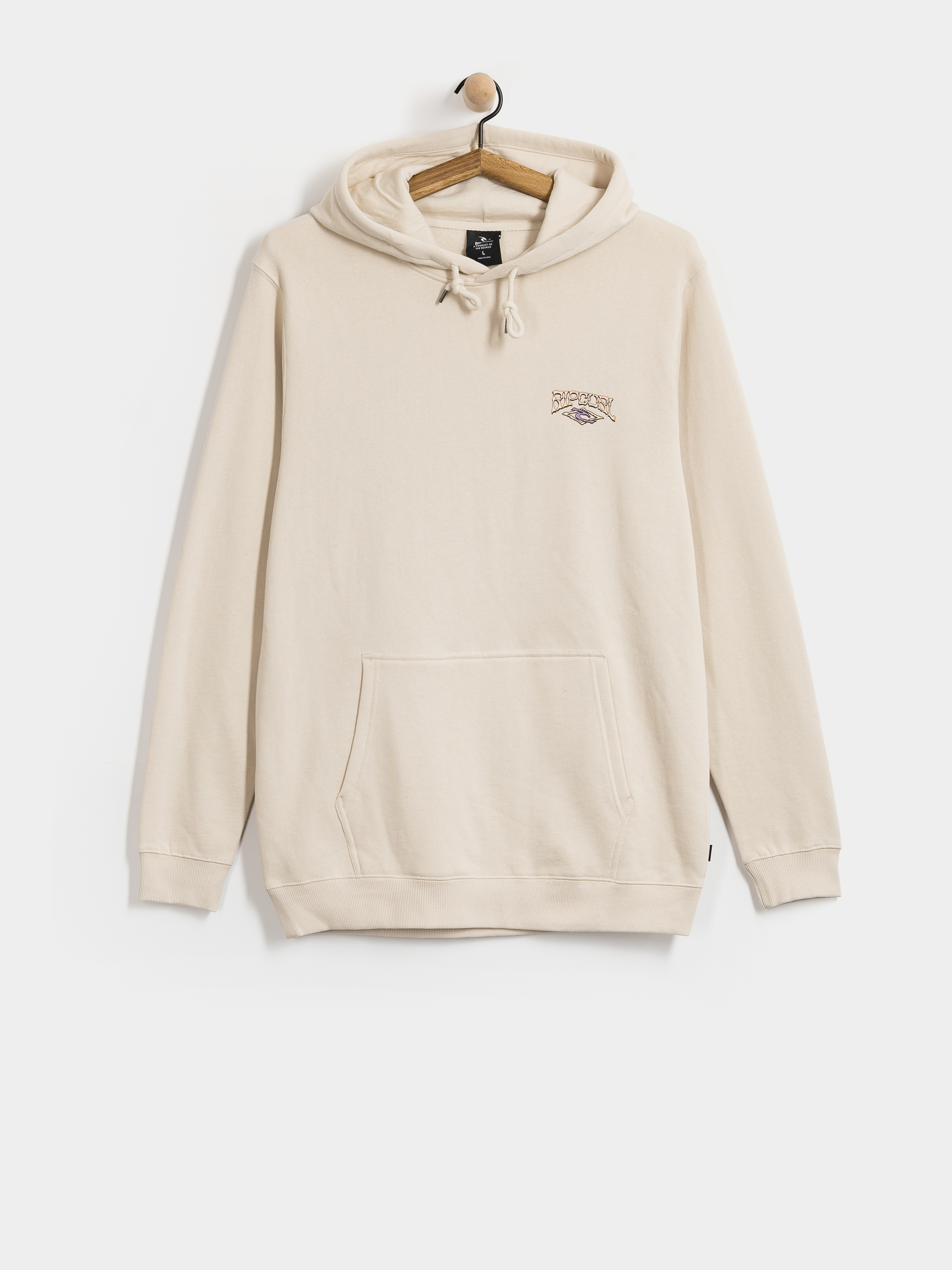 Kapucnis pulóver Rip Curl Air Shred HD (vintage white)