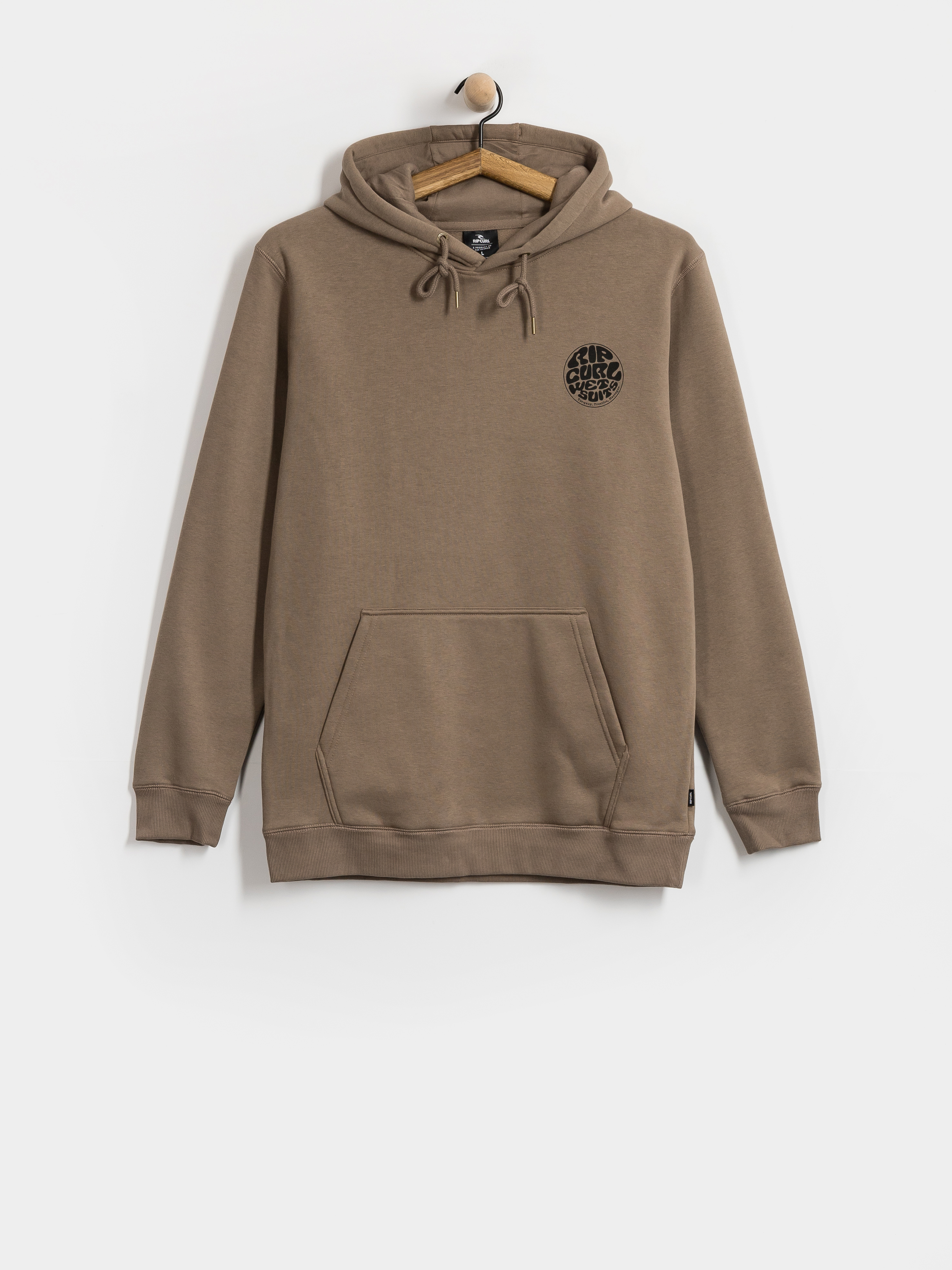 Kapucnis pulóver Rip Curl Wetsuit Icon HD (walnut)