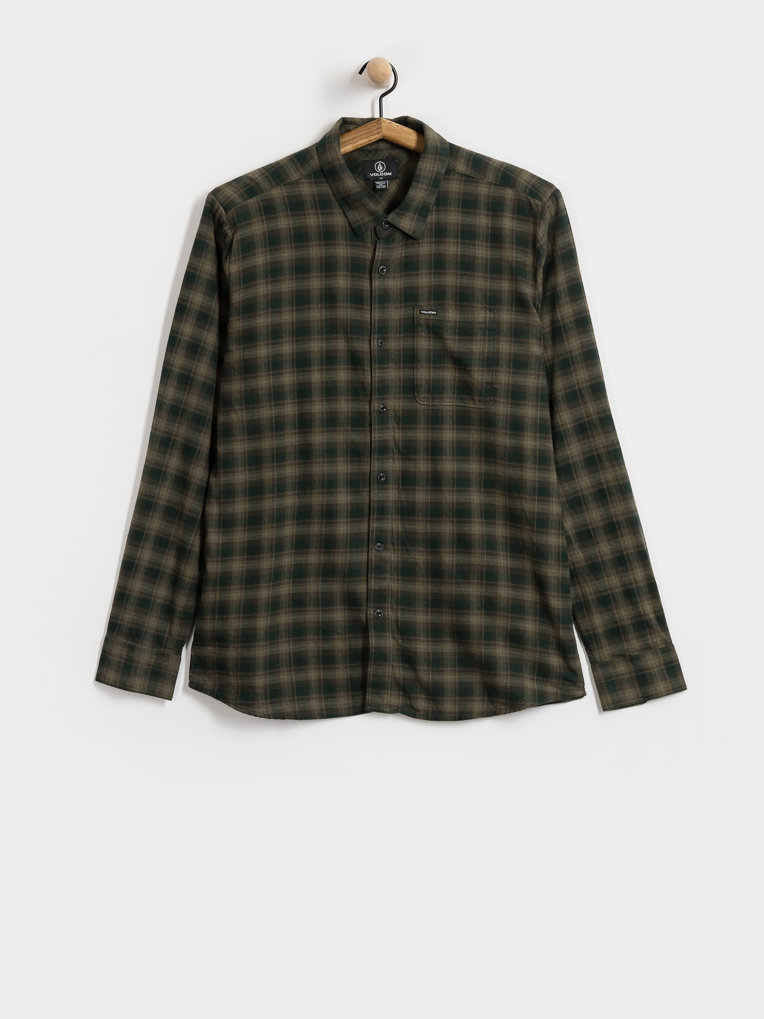 Ing Volcom Caden Plaid Ls (wintermoss)