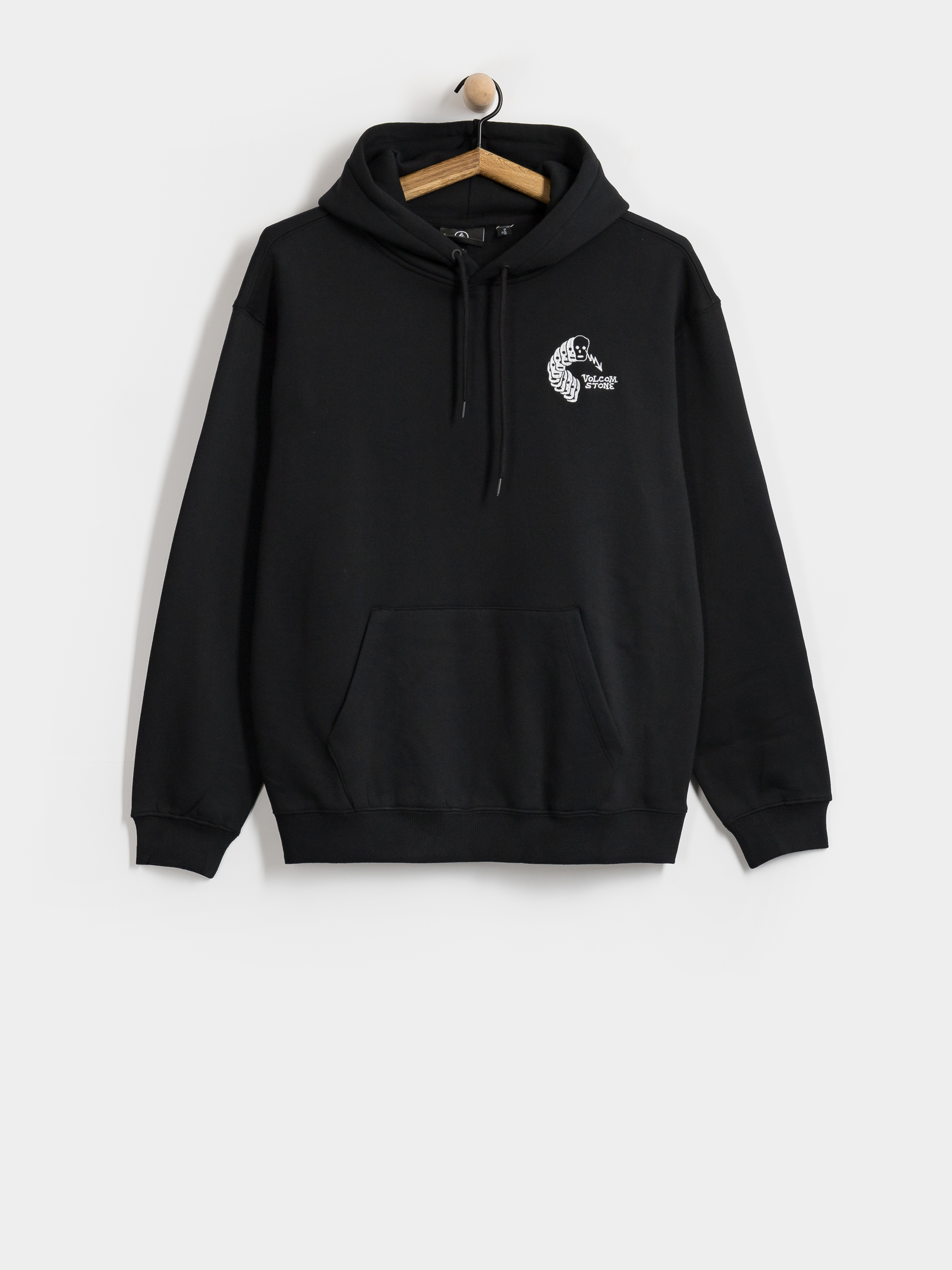Kapucnis pulóver Volcom Noder HD (black)