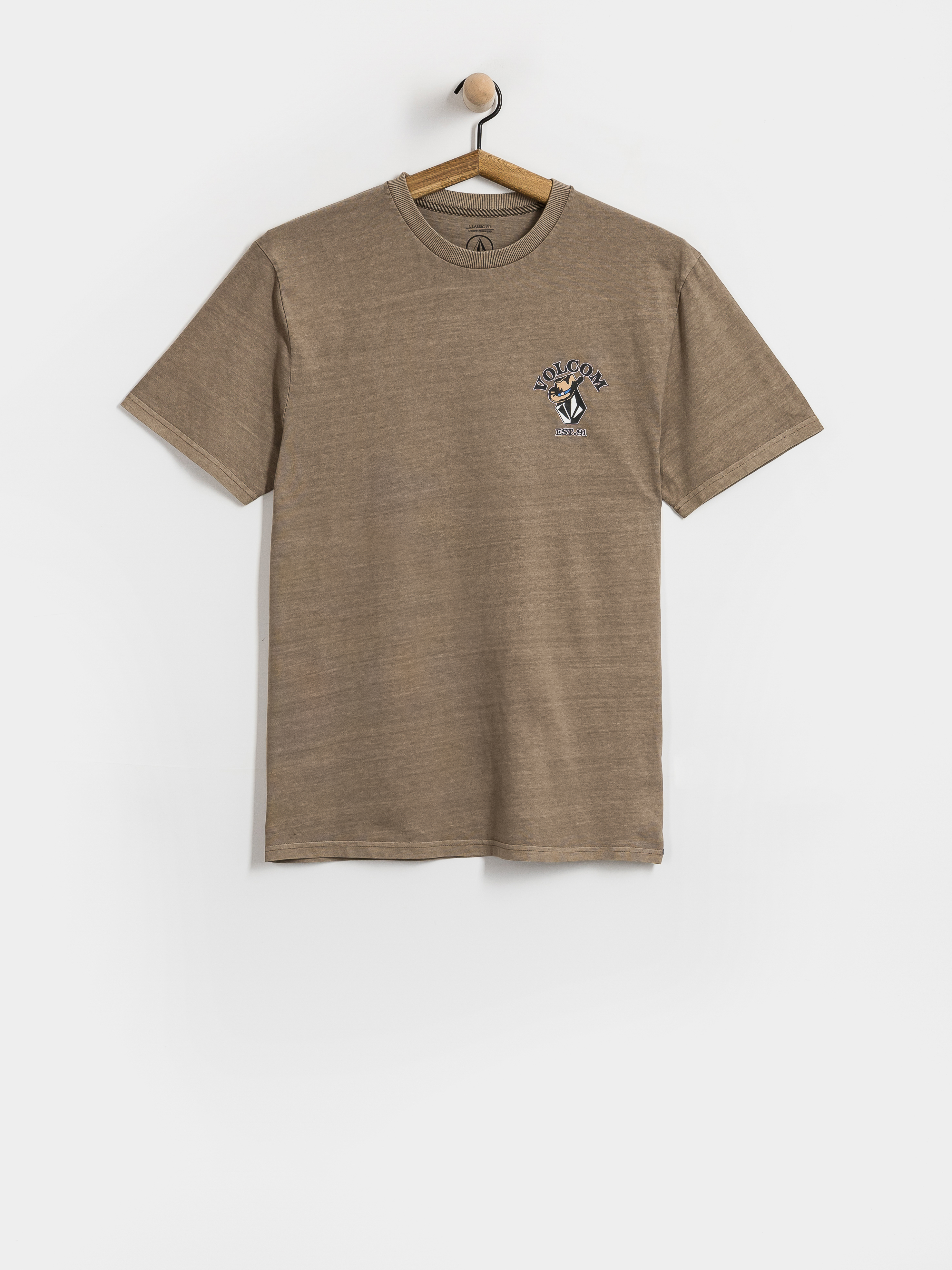 Póló Volcom Bad Luck (earth)