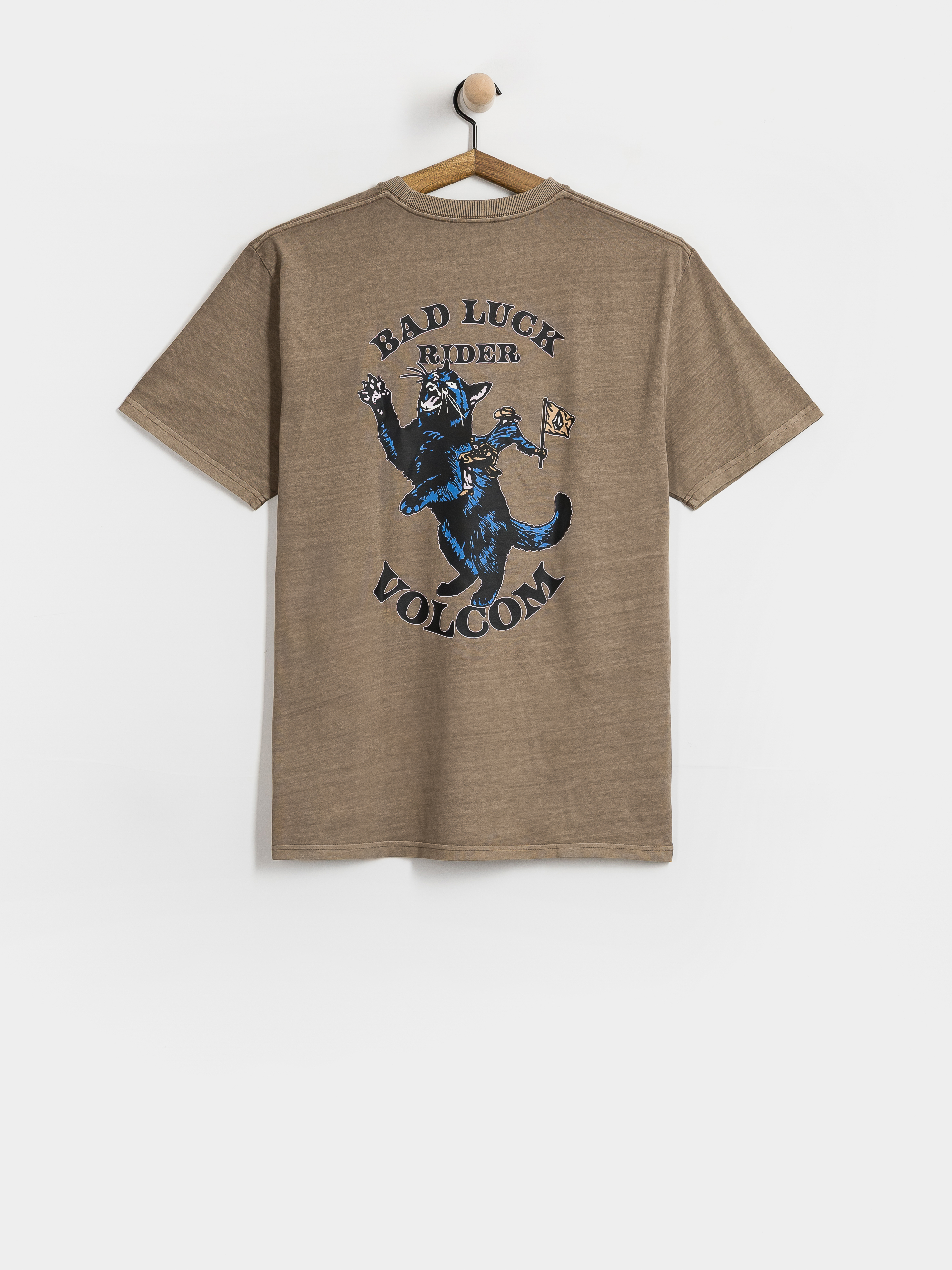 Póló Volcom Bad Luck (earth)