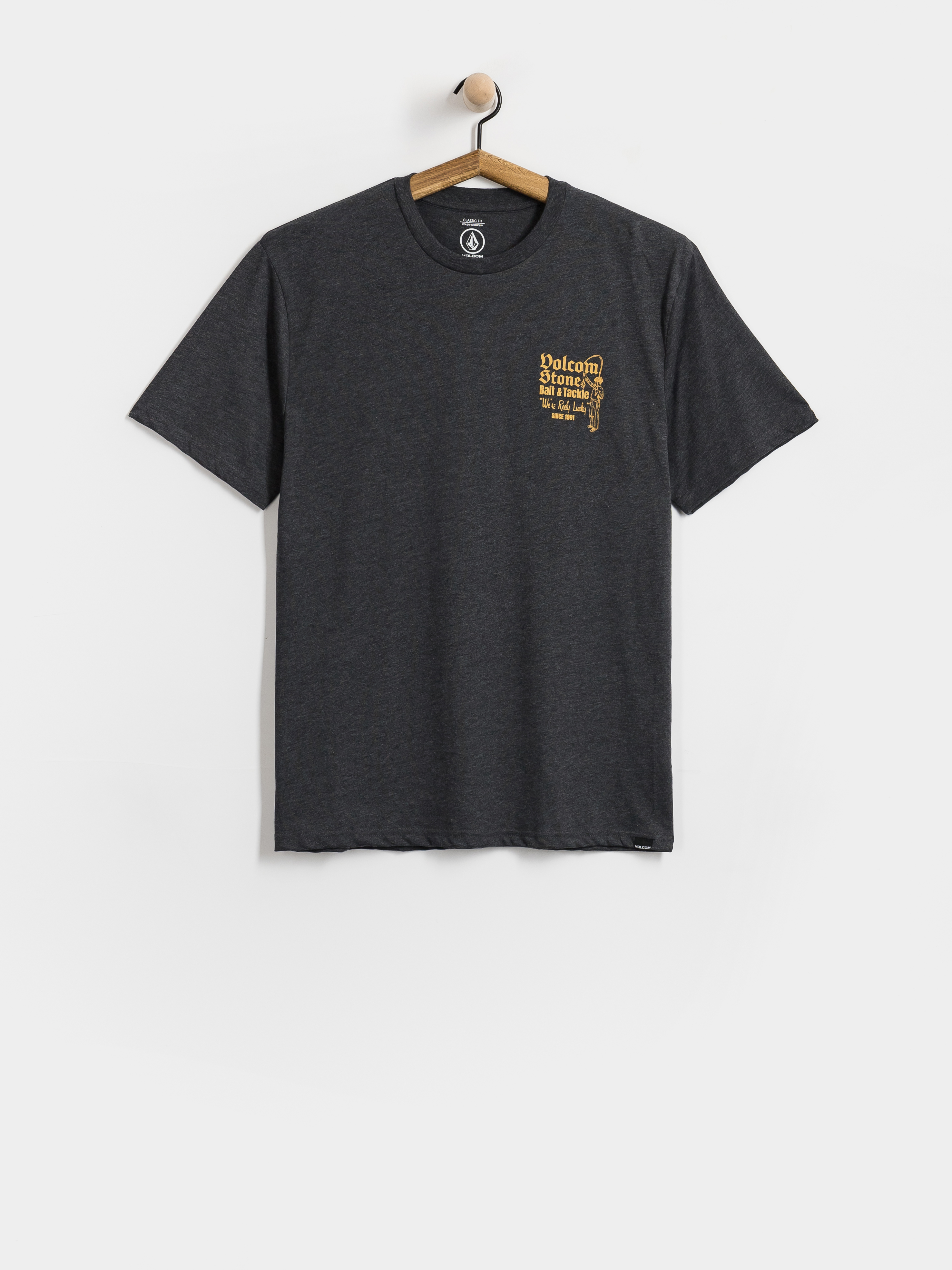 Póló Volcom Reely Lucky Hth (heather black)