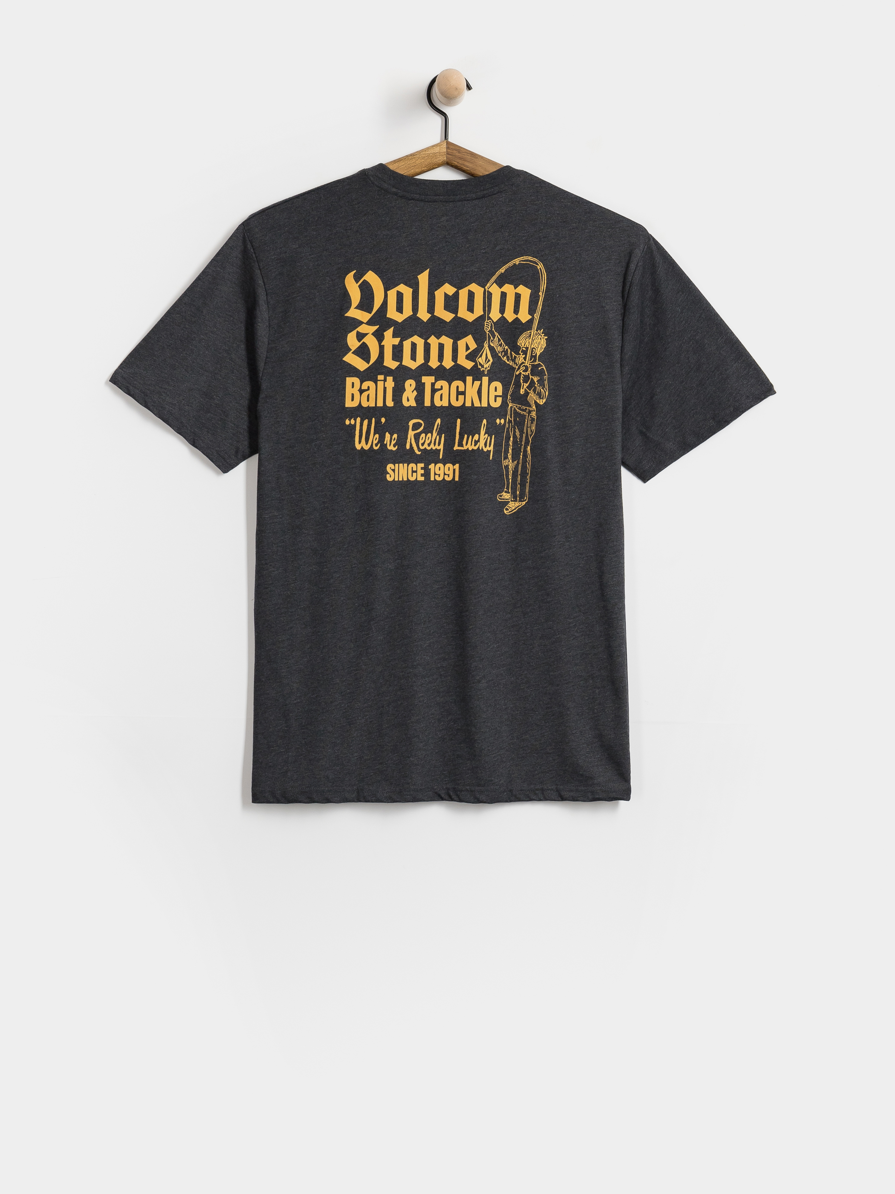 Póló Volcom Reely Lucky Hth (heather black)