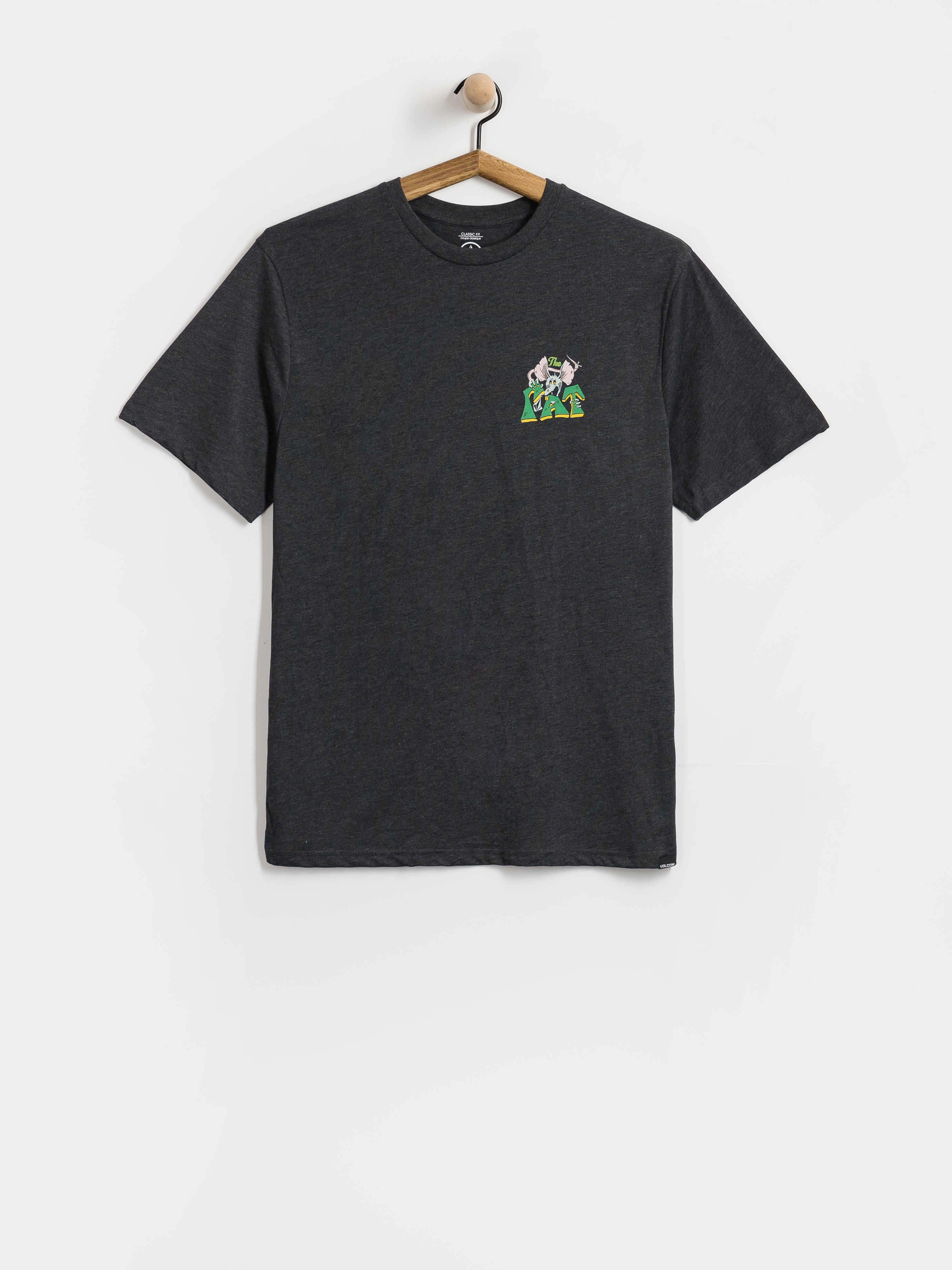 Póló Volcom Tipsy Rat Hth (heather black)