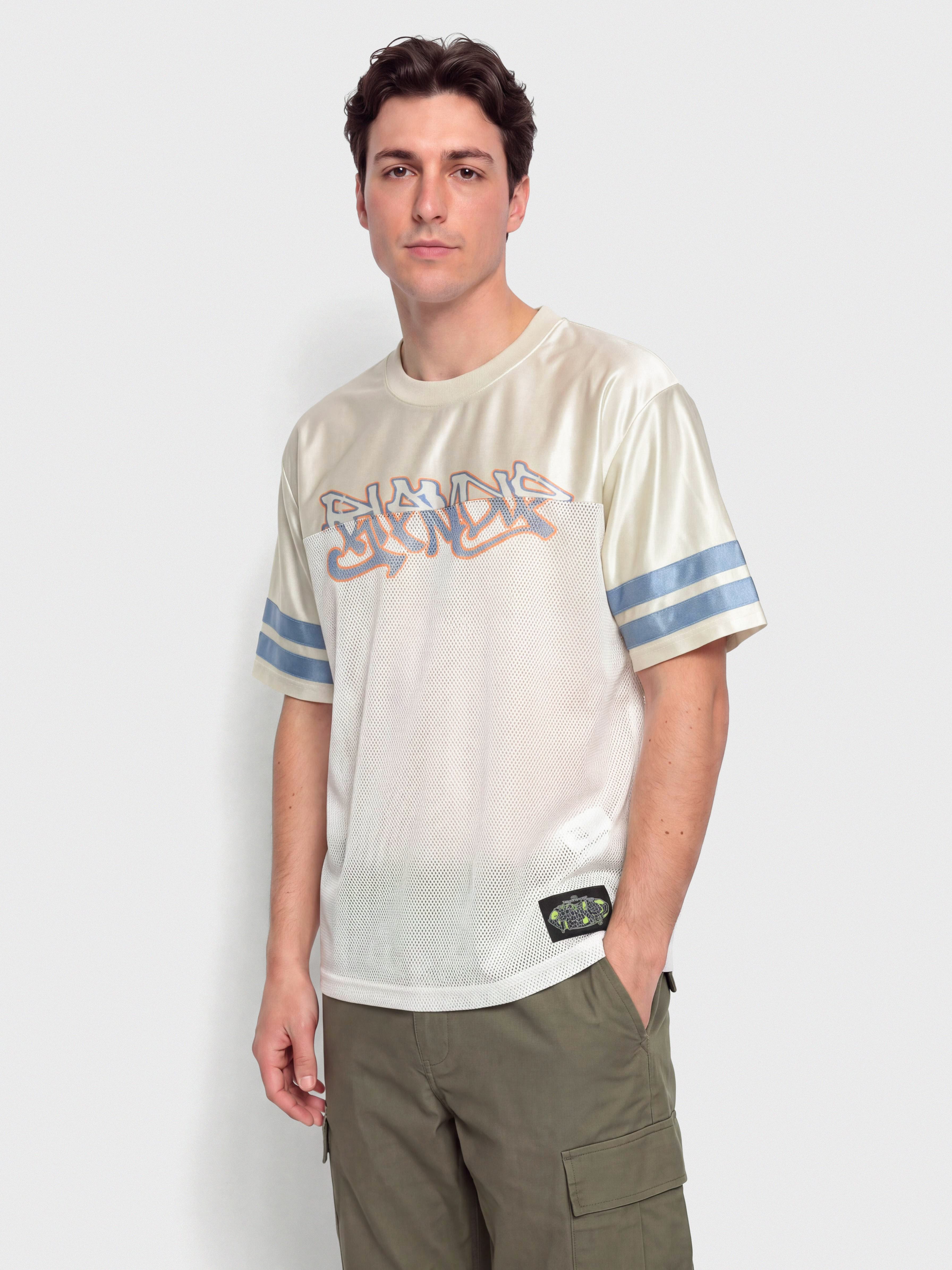 RipNDip Too Fast Football Jersey Póló (bone)