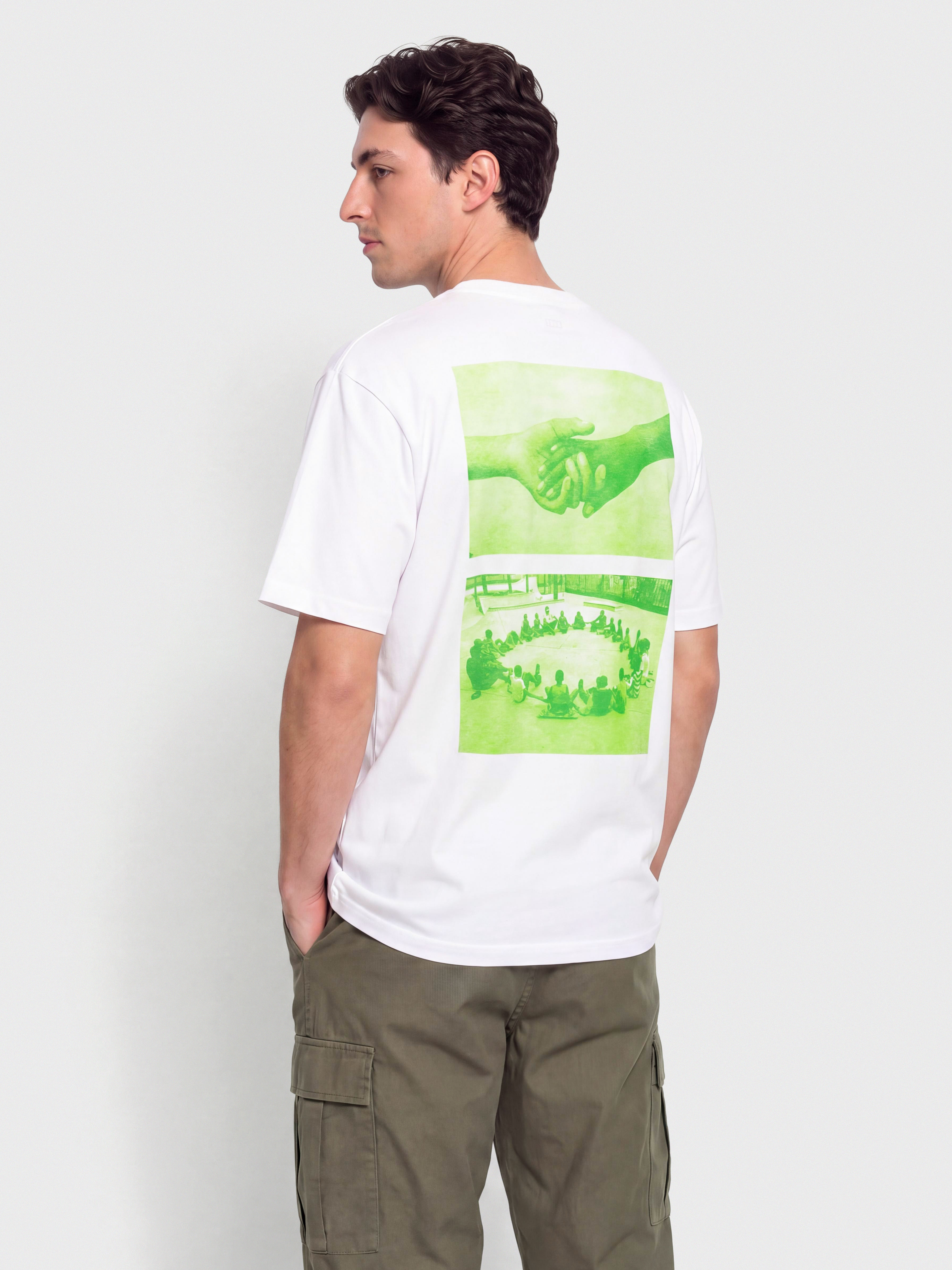 OBEY Skateistan Child Photo Póló (white)