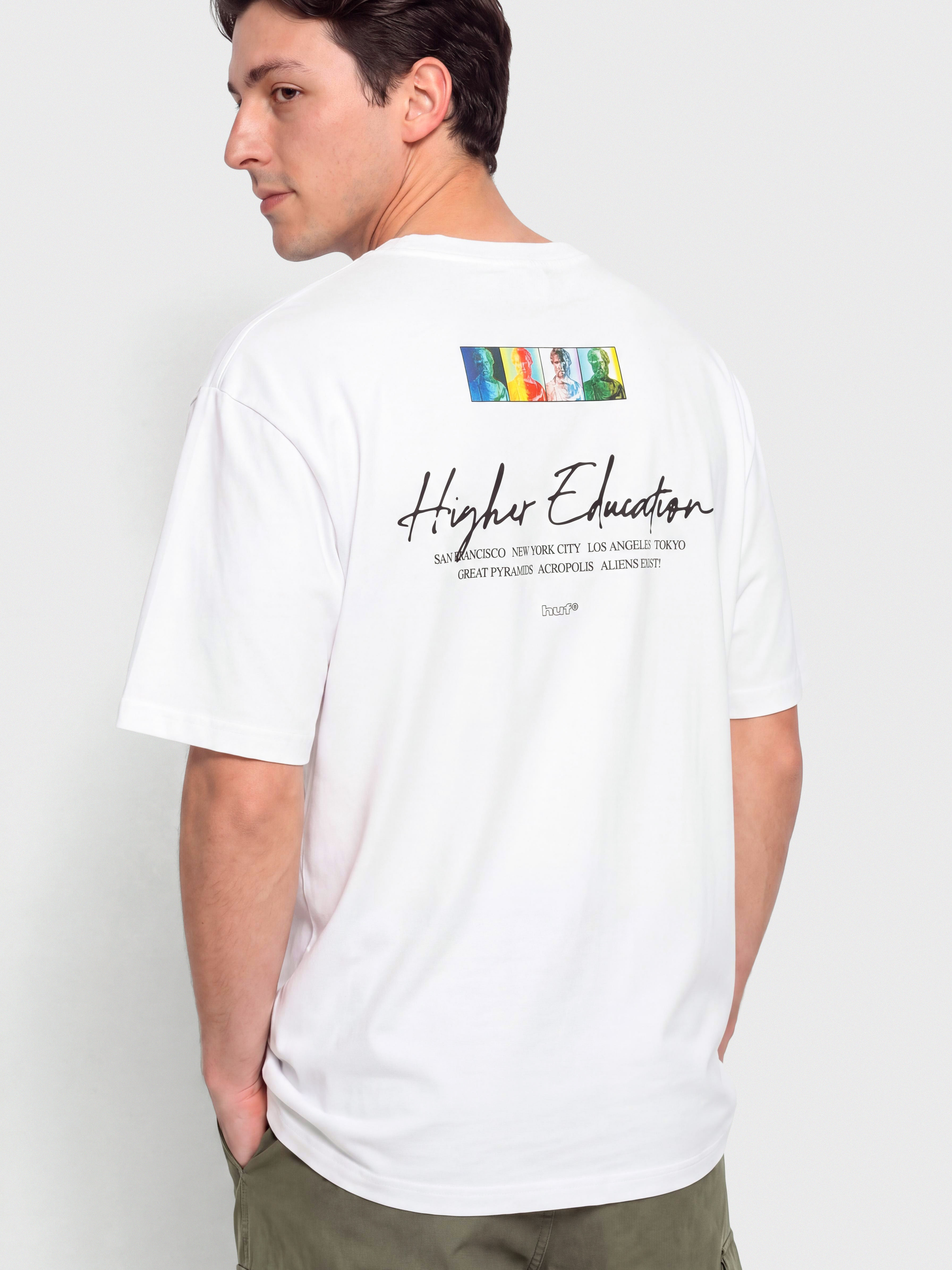 HUF Higher Education Póló (white)