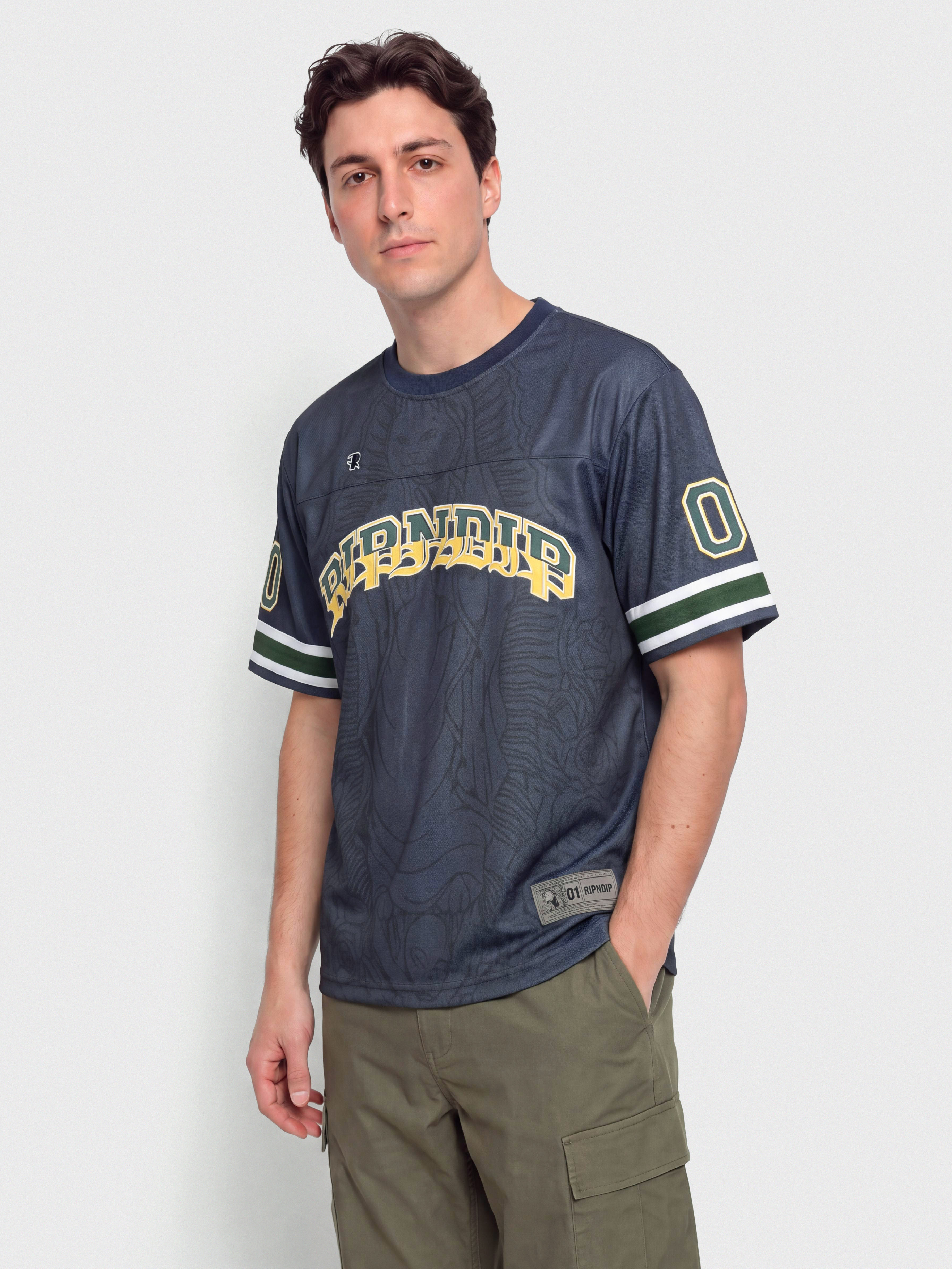 Póló RipNDip Mother Nerm Football Jersey (navy)