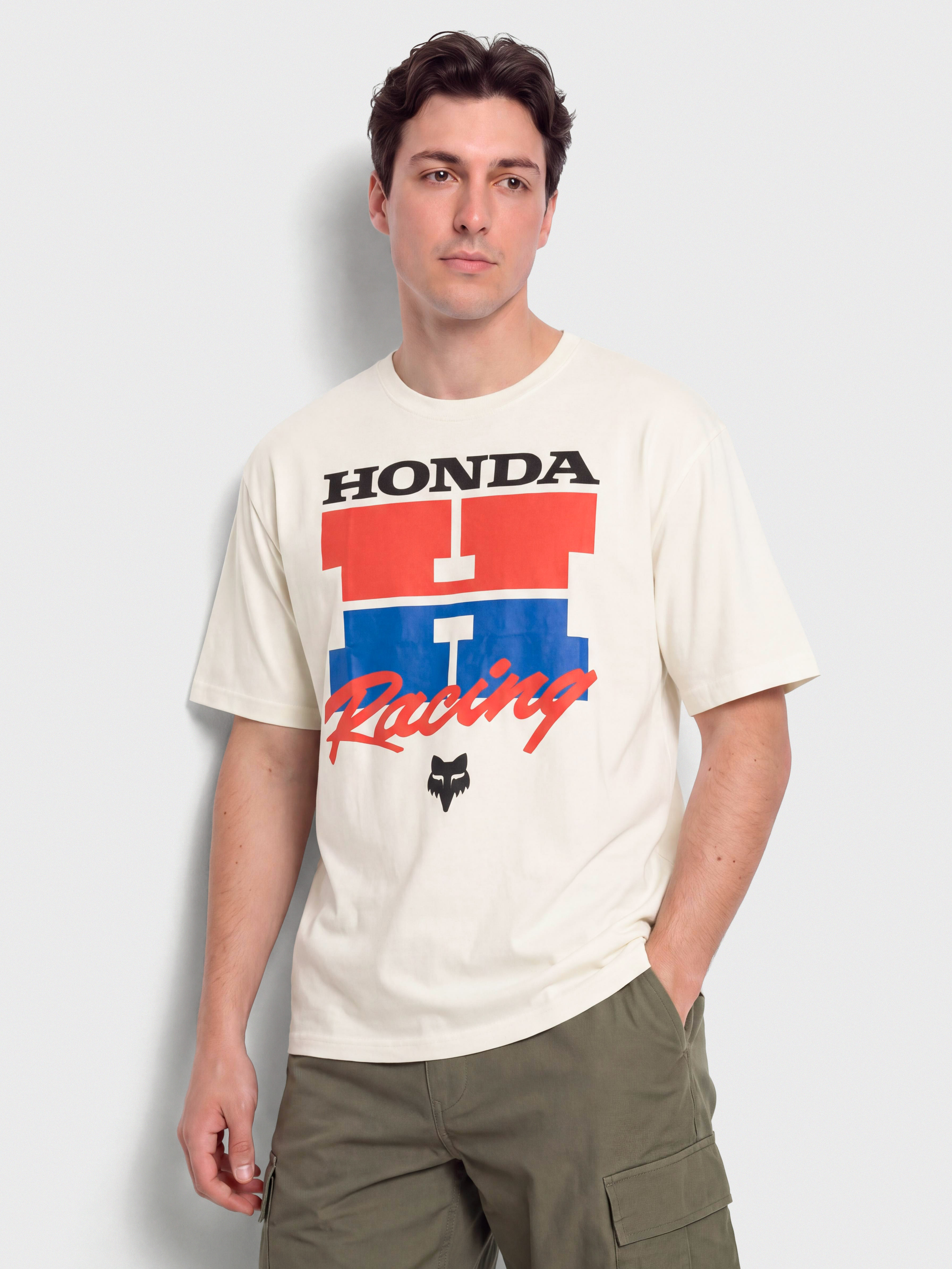 Fox Honda Midweight Póló (off white)