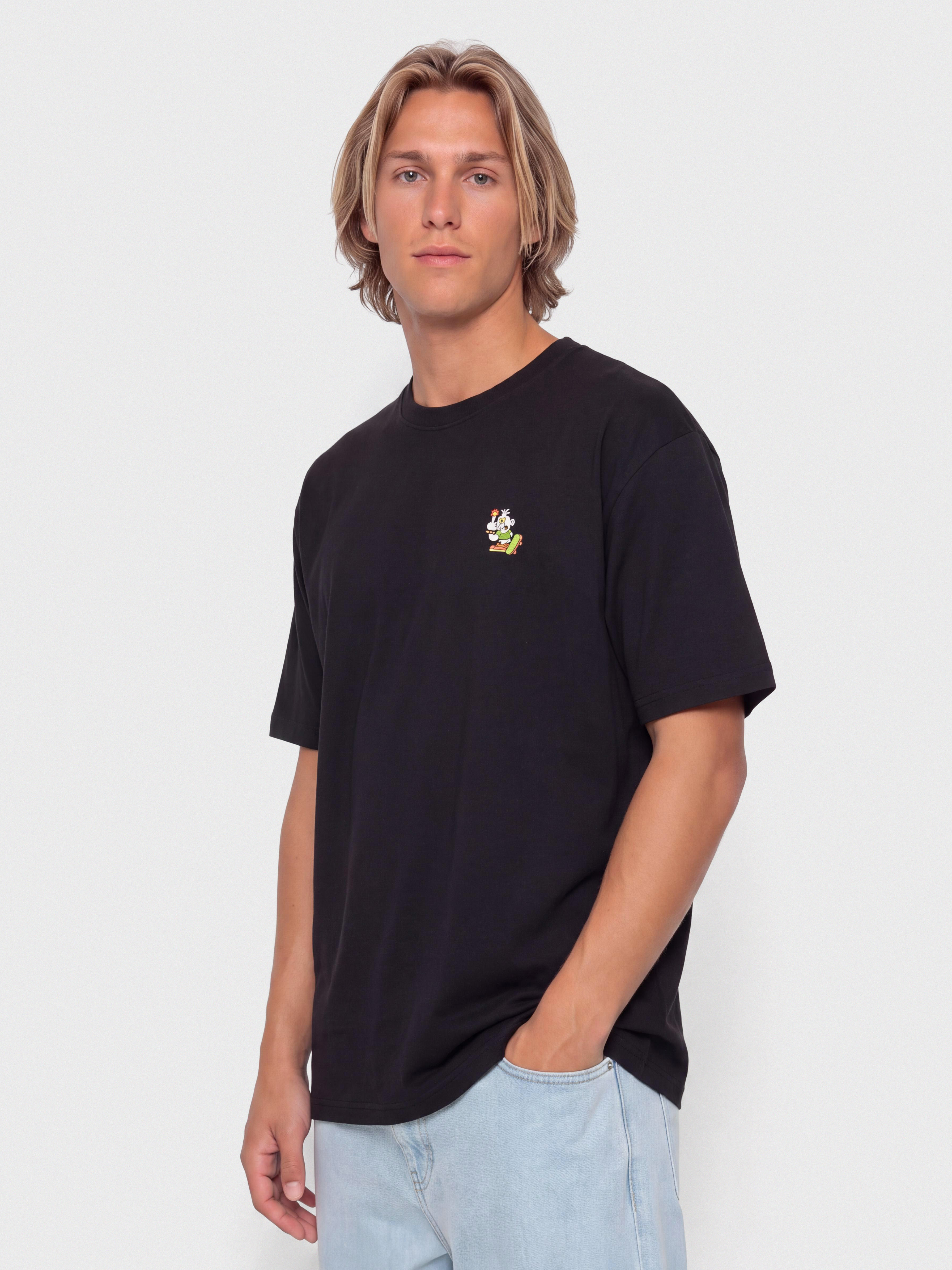 Póló Iriedaily Pissoff (black)